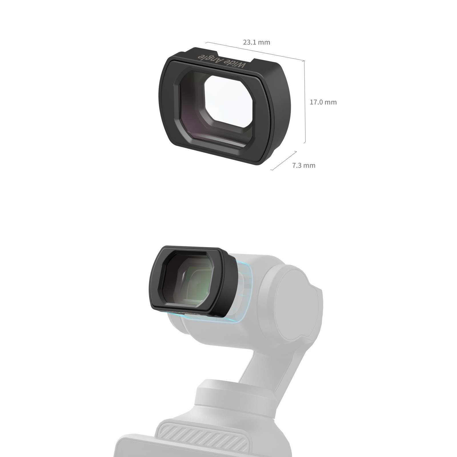 SmallRig Wide-Angle Lens for DJI Osmo Pocket 3 5650