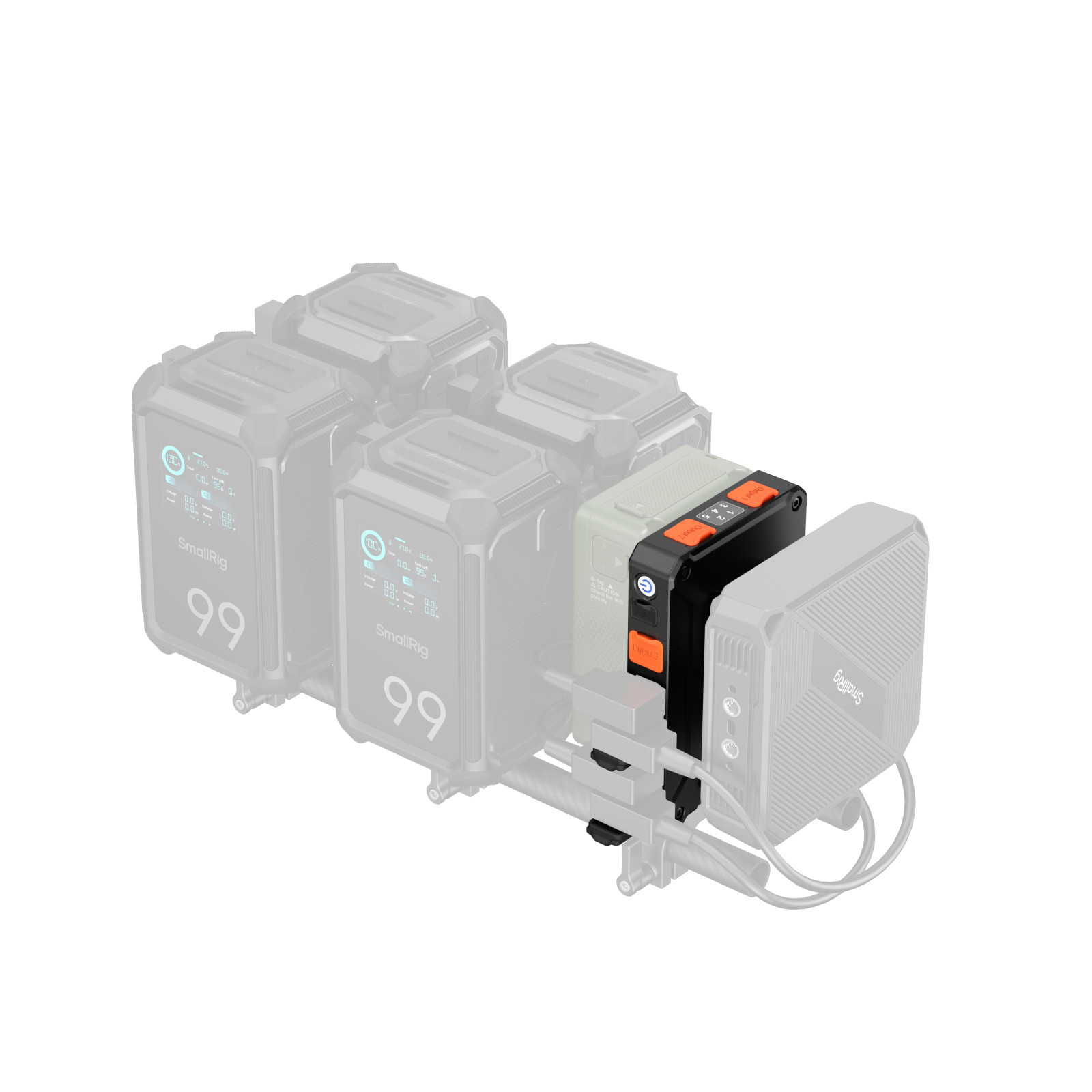 SmallRig Intelligent Power Management V-Mount Battery Mount Plate (Basic Edition) 5653