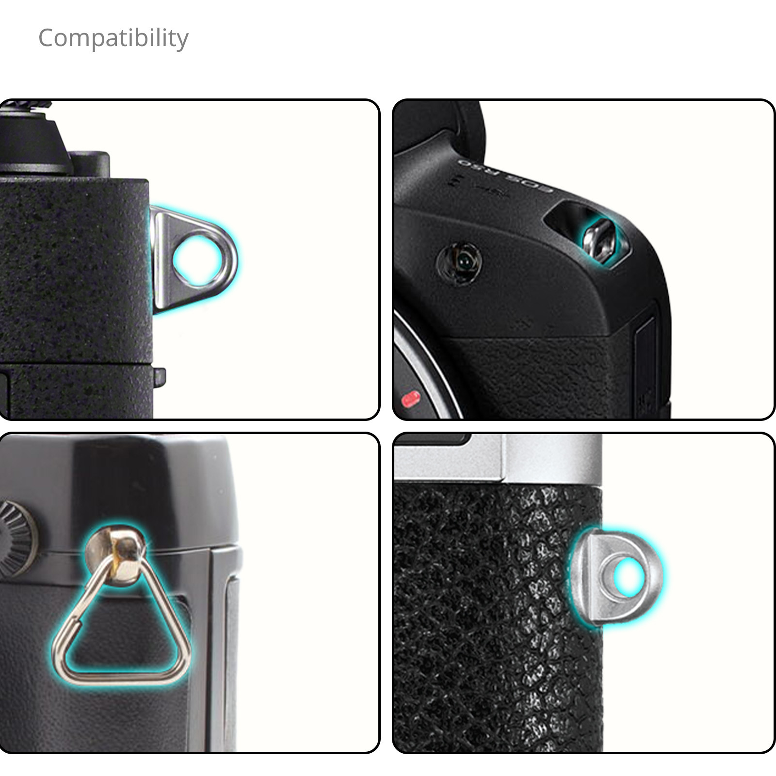 SmallRig Quick Release Wrist Strap for Ricoh GR Series (Black) 5683