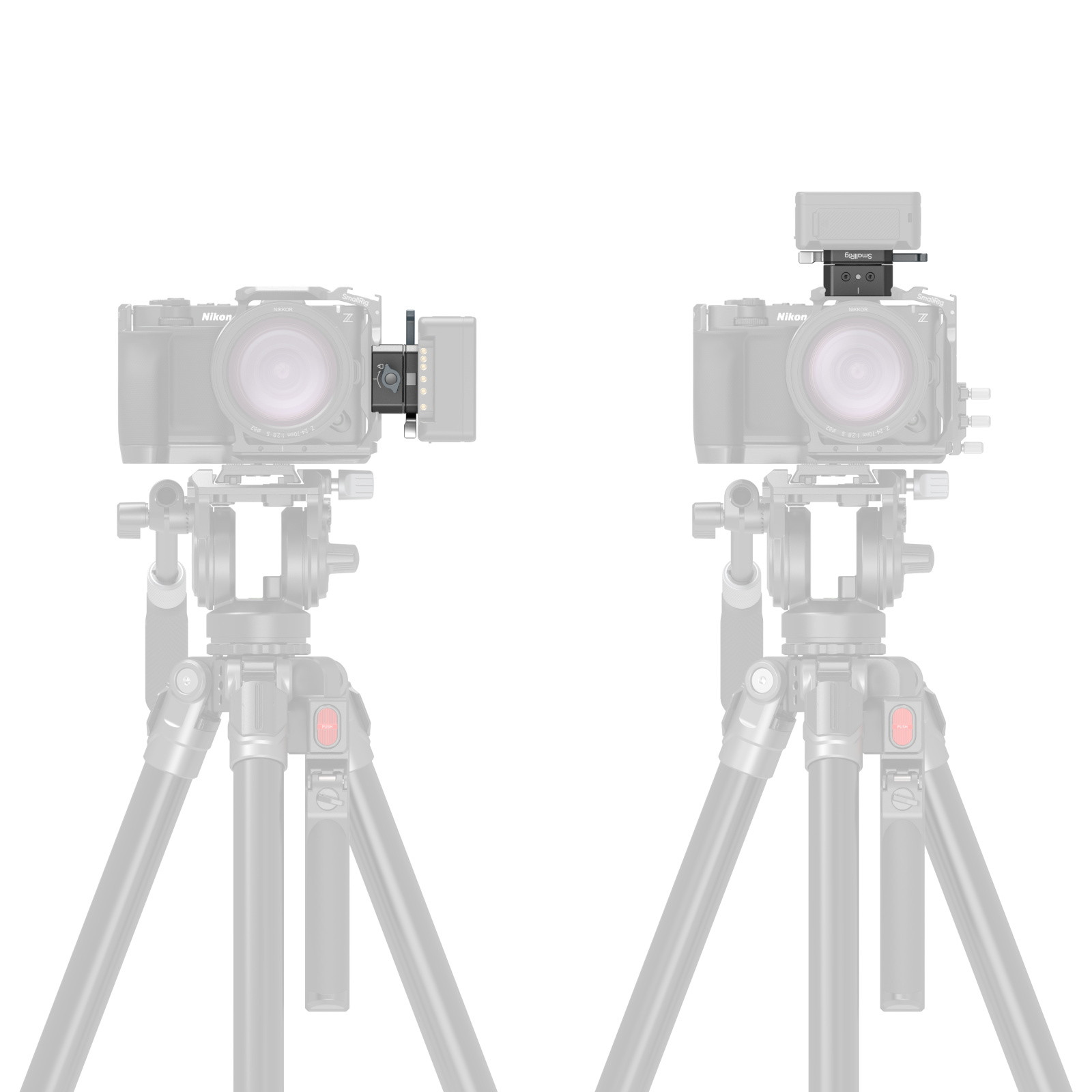 SmallRig V-Mount Battery Mount Plate Kit for Arca-Swiss Plate / NATO Rail 5690