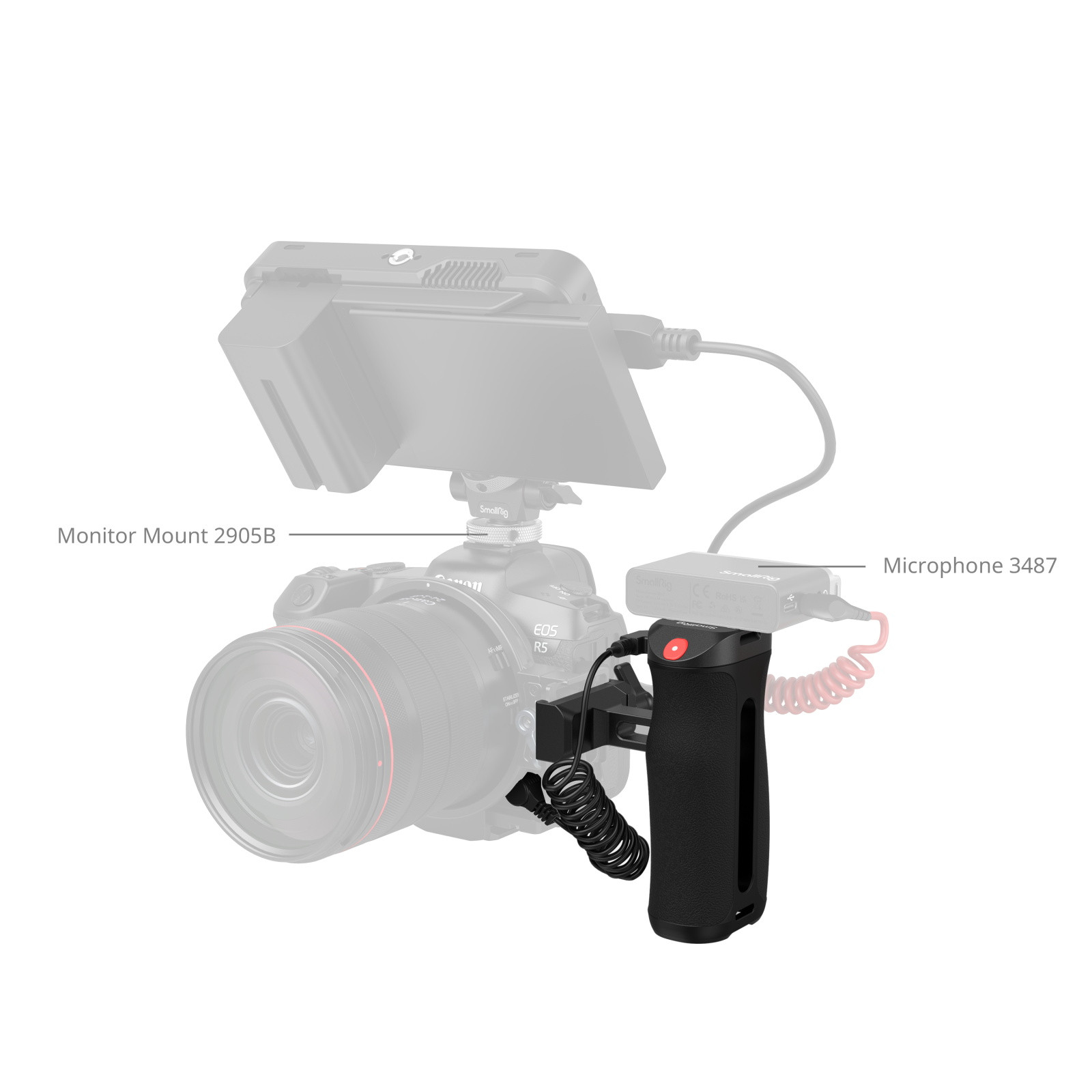 SmallRig Arca-Type Side Handle with Rec Trigger 5694