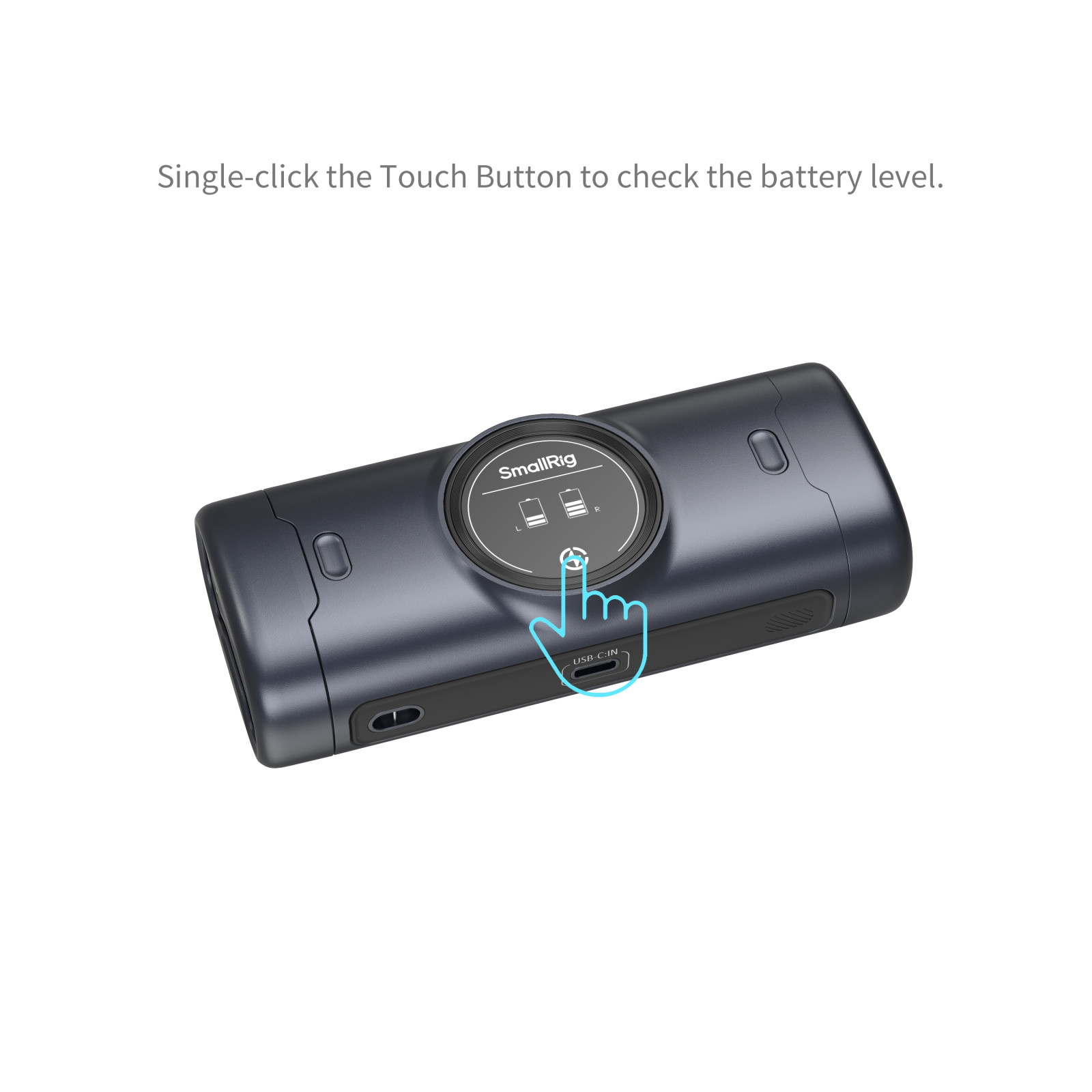 SmallRig Portable Charger Case Kit for LP-E6P Camera Batteries 5695