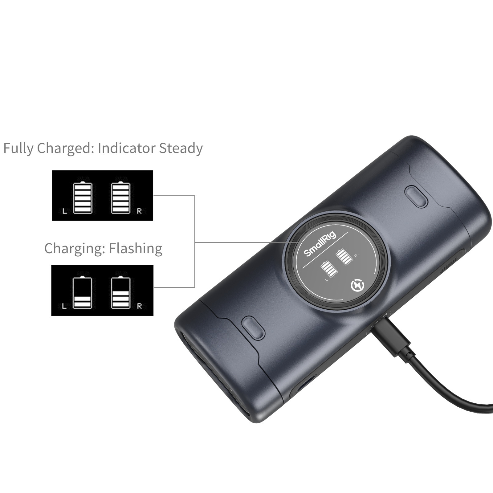 SmallRig Portable Charger Case Kit for NP-FZ100 Camera Batteries 5696