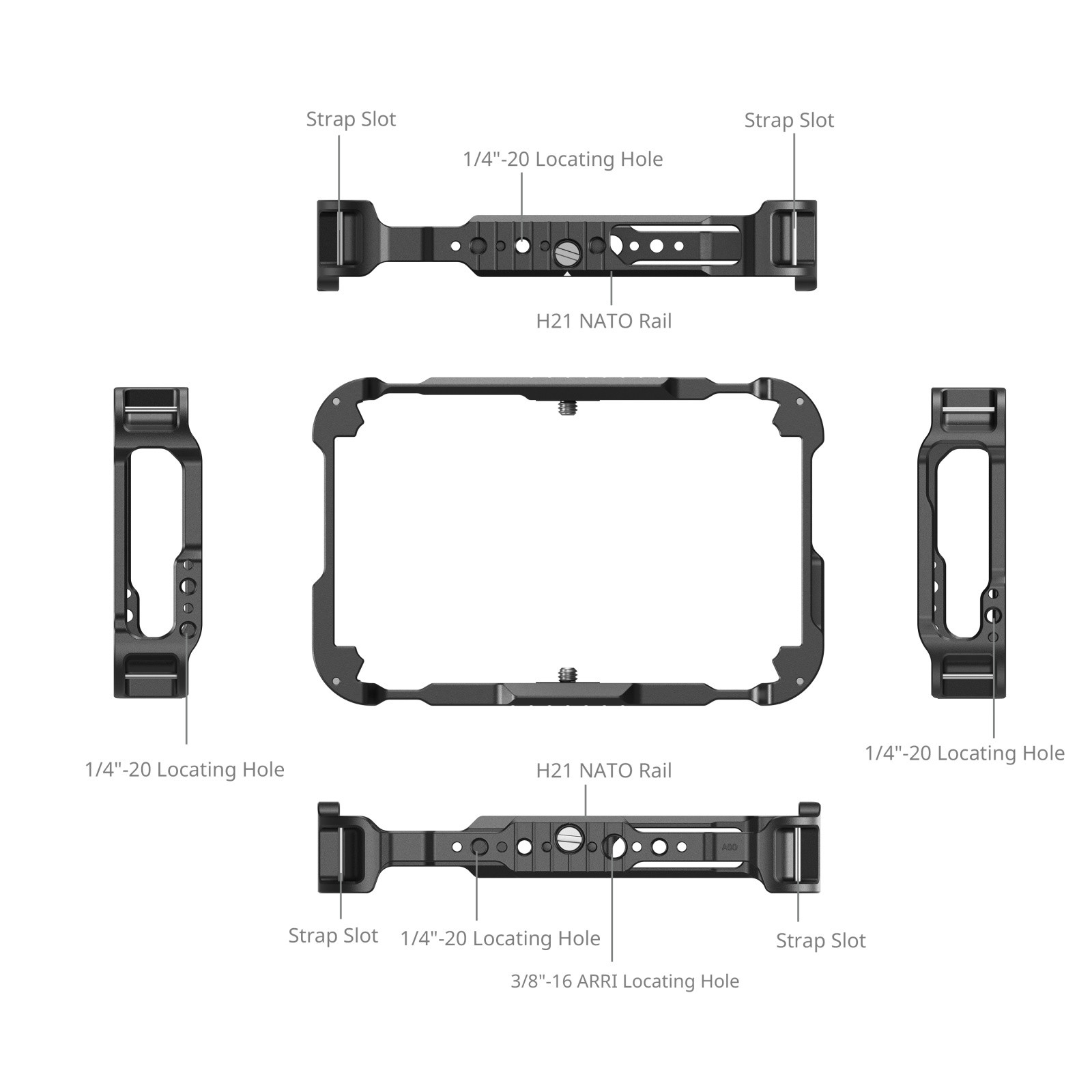 SmallRig Monitor Cage Kit for Atomos Ninja TX 5708