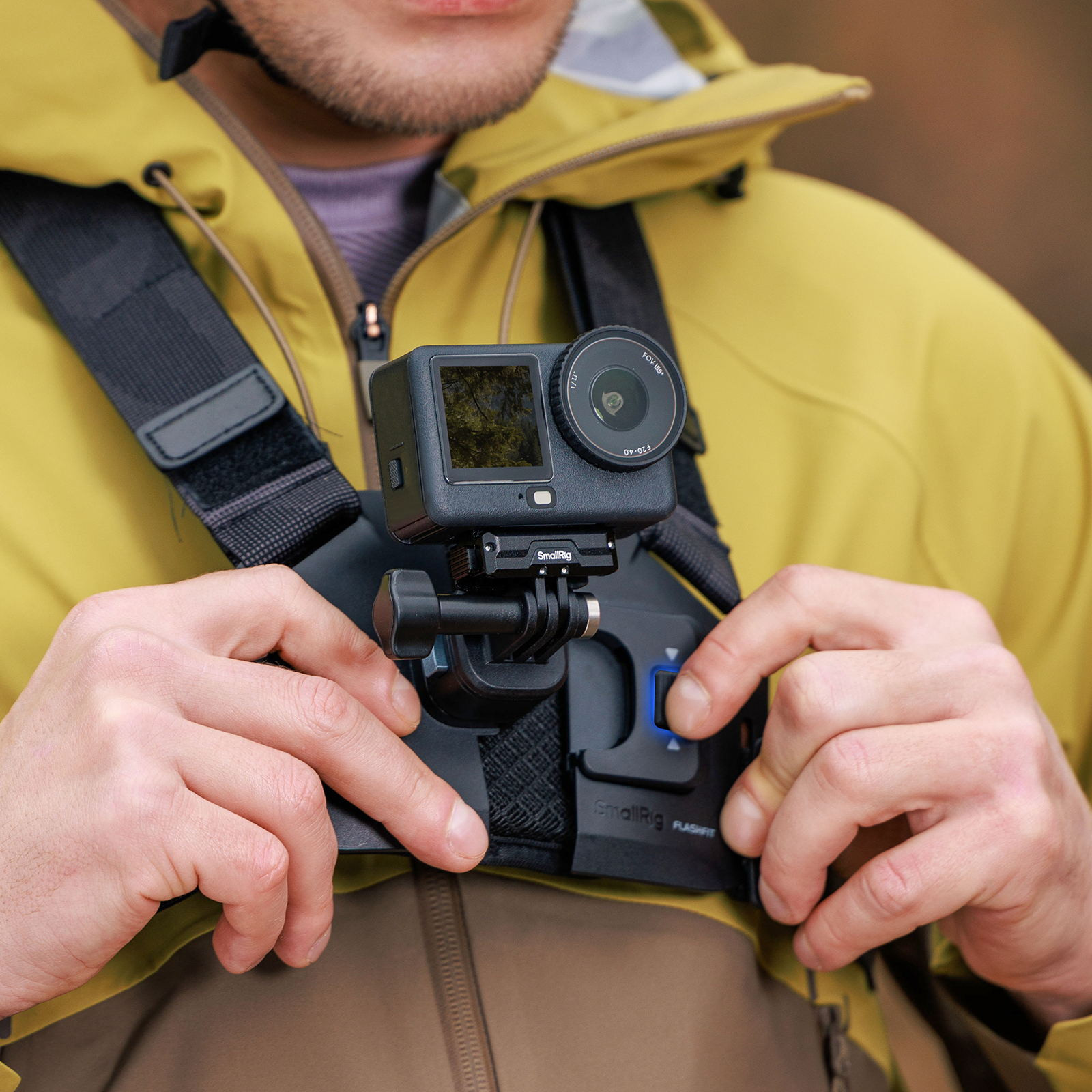 SmallRig Quick Release Chest Strap Mount for Action Cameras 5720