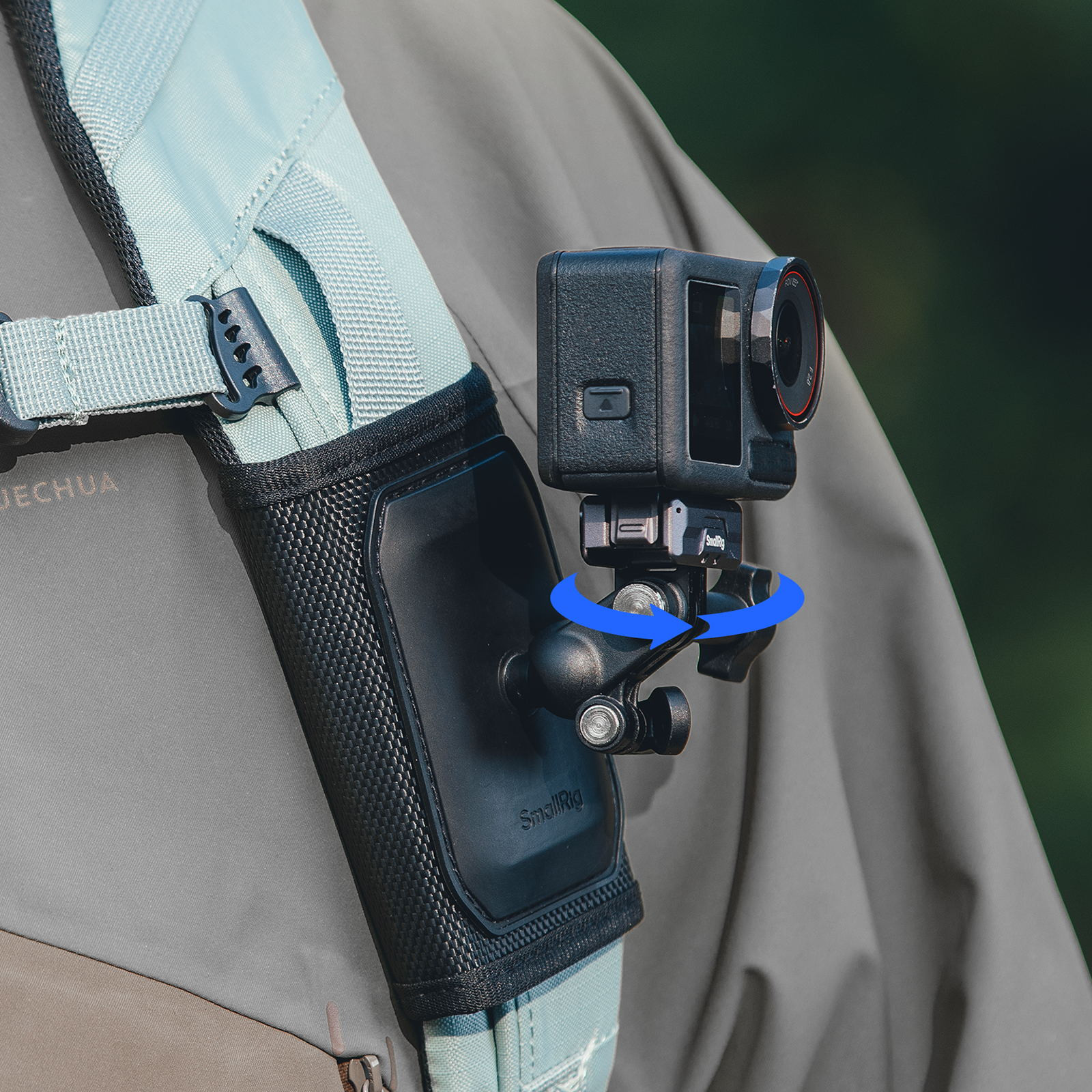 SmallRig Hook and Loop Backpack Strap Mount for Action Cameras 5721