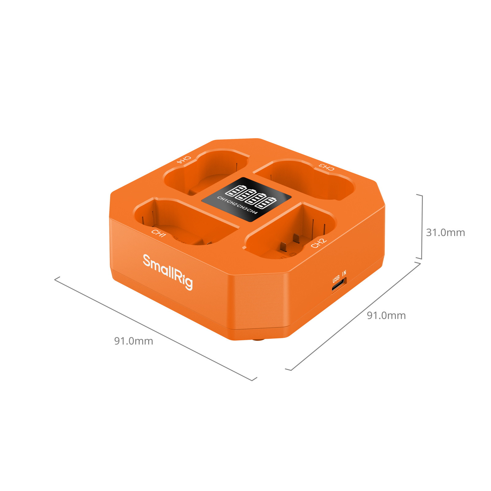 SmallRig Four-Channel Camera Battery Charger for EN-EL15c 5747
