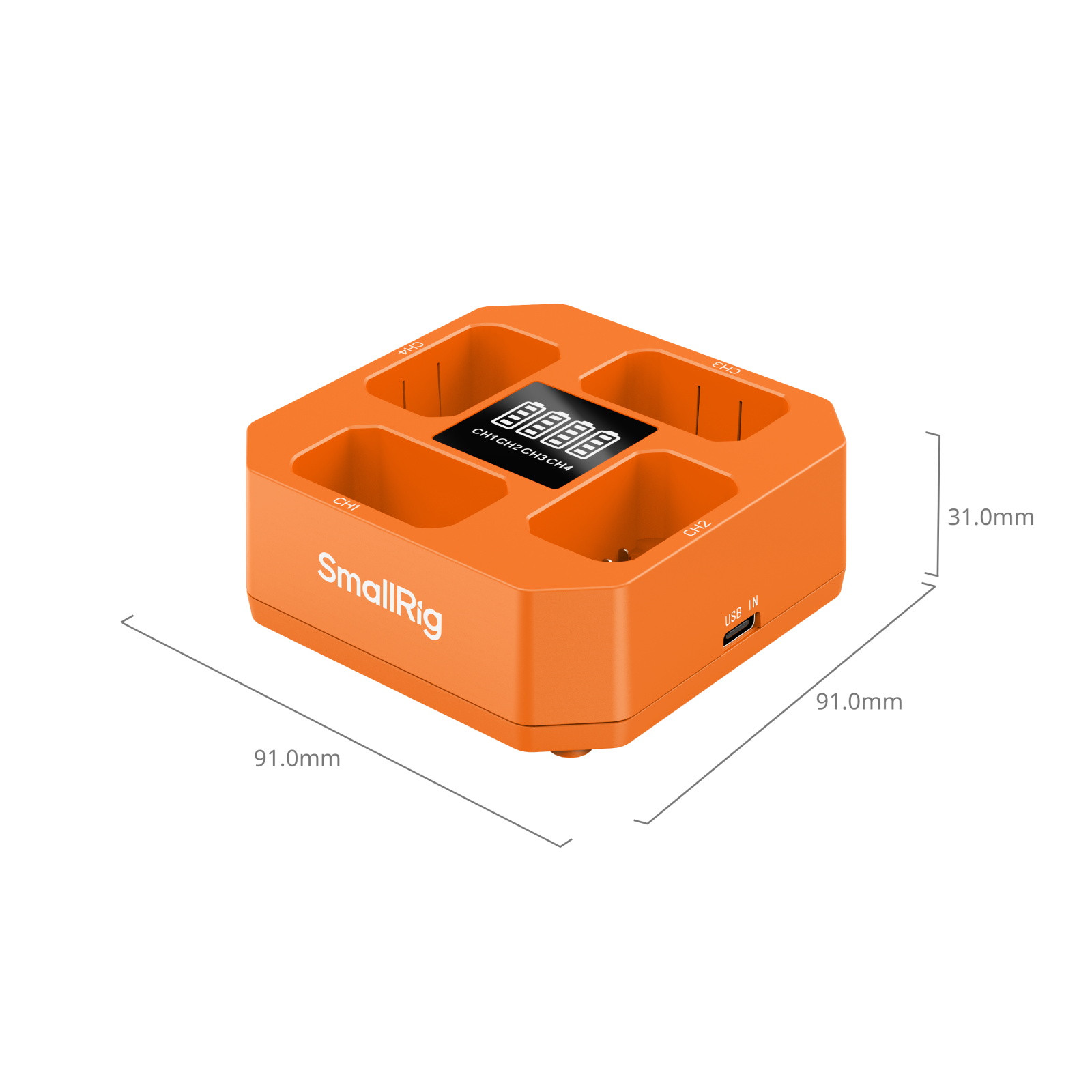 SmallRig Four-Channel Camera Battery Charger for NP-FW50 5749