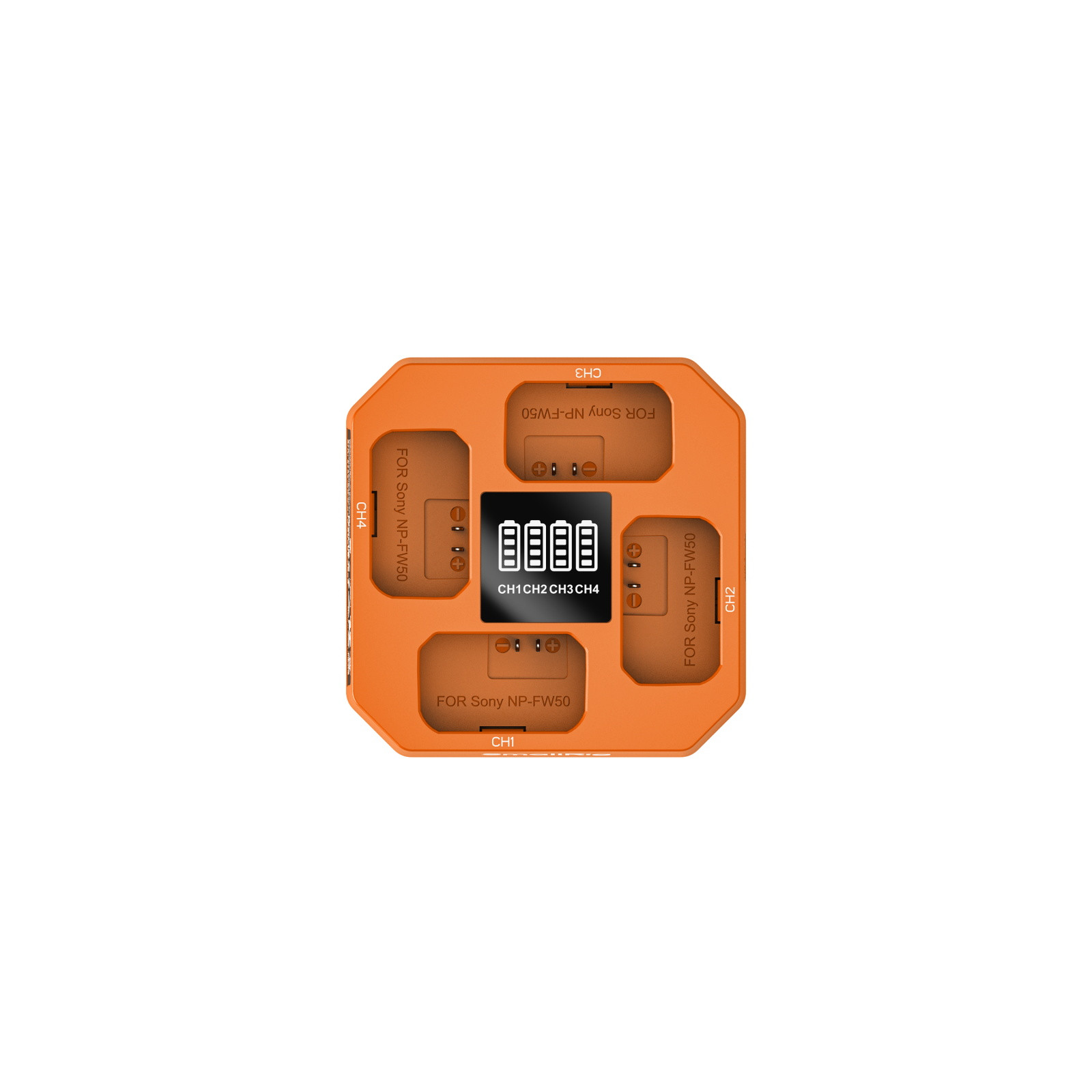 SmallRig Four-Channel Camera Battery Charger for NP-FW50 5749