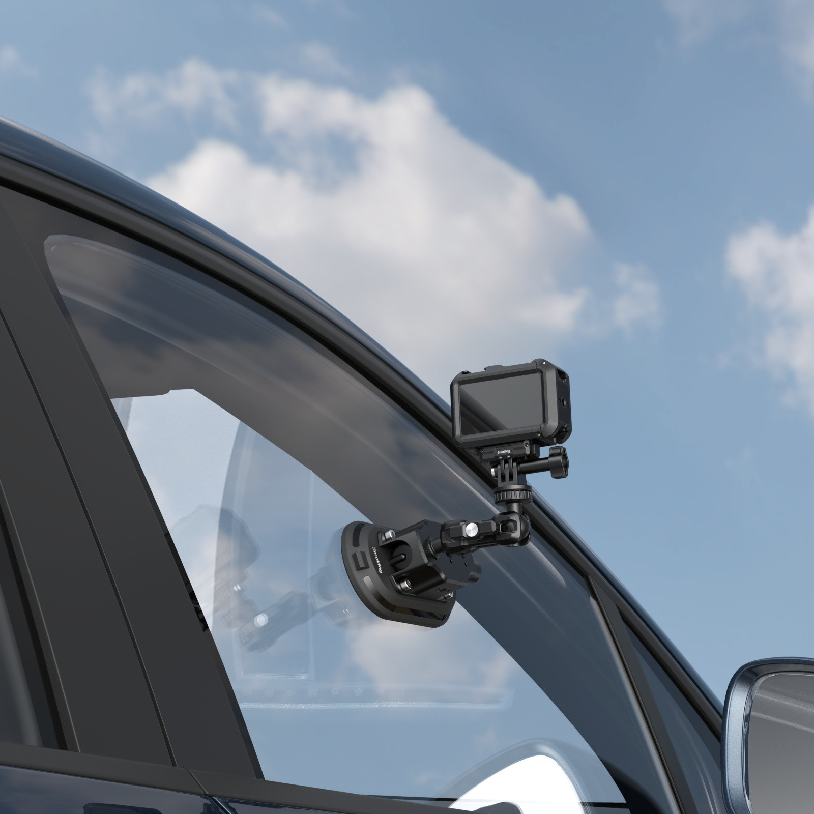 SmallRig 3 × 6" Car Suction Support for Action Cameras 5842