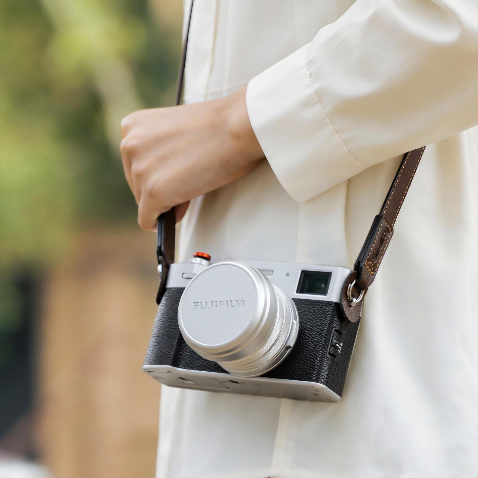 SmallRig Lens Hood for FUJIFILM X100VI / X100V (Silver) 5849