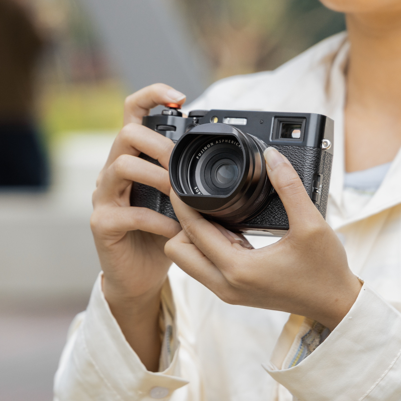 SmallRig UV Filter with Lens Hood Kit for FUJIFILM X100VI / X100V (Black) 5850