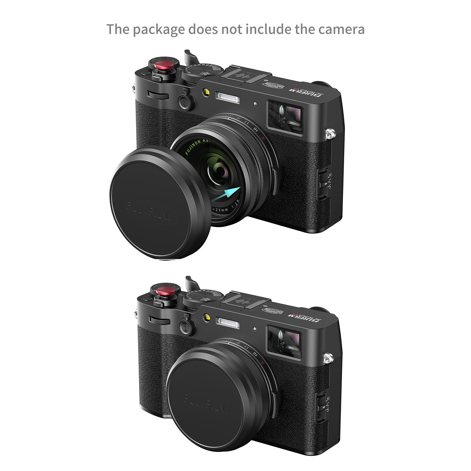 SmallRig UV Filter for FUJIFILM X100VI / X100V (Black) 5852