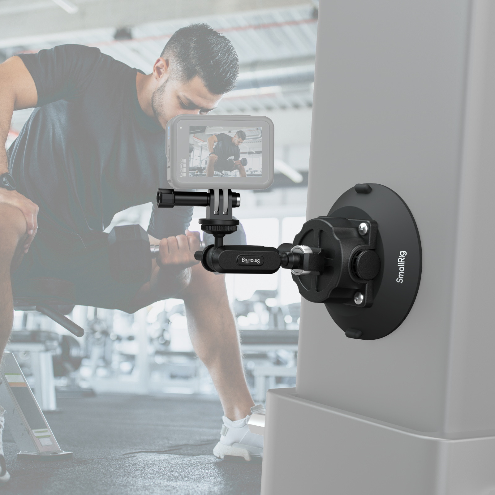 SmallRig 4.5" Suction Cup Mount for Action Cameras 5855