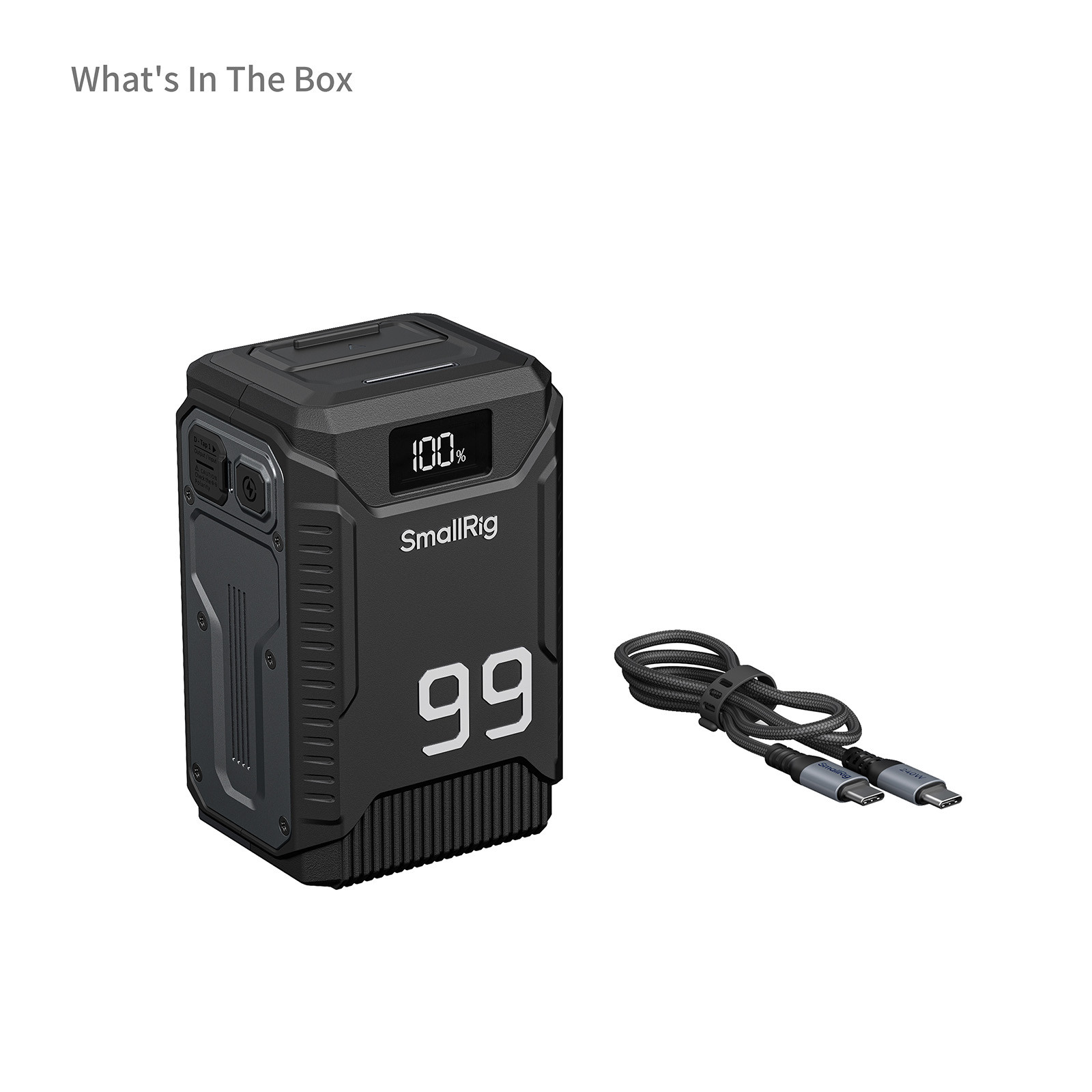 SmallRig Triple-Proof (1.8m / 5.9ft Drop-Resistant, IP54 Waterproof / Dustproof) T99 V-Mount Battery 5864