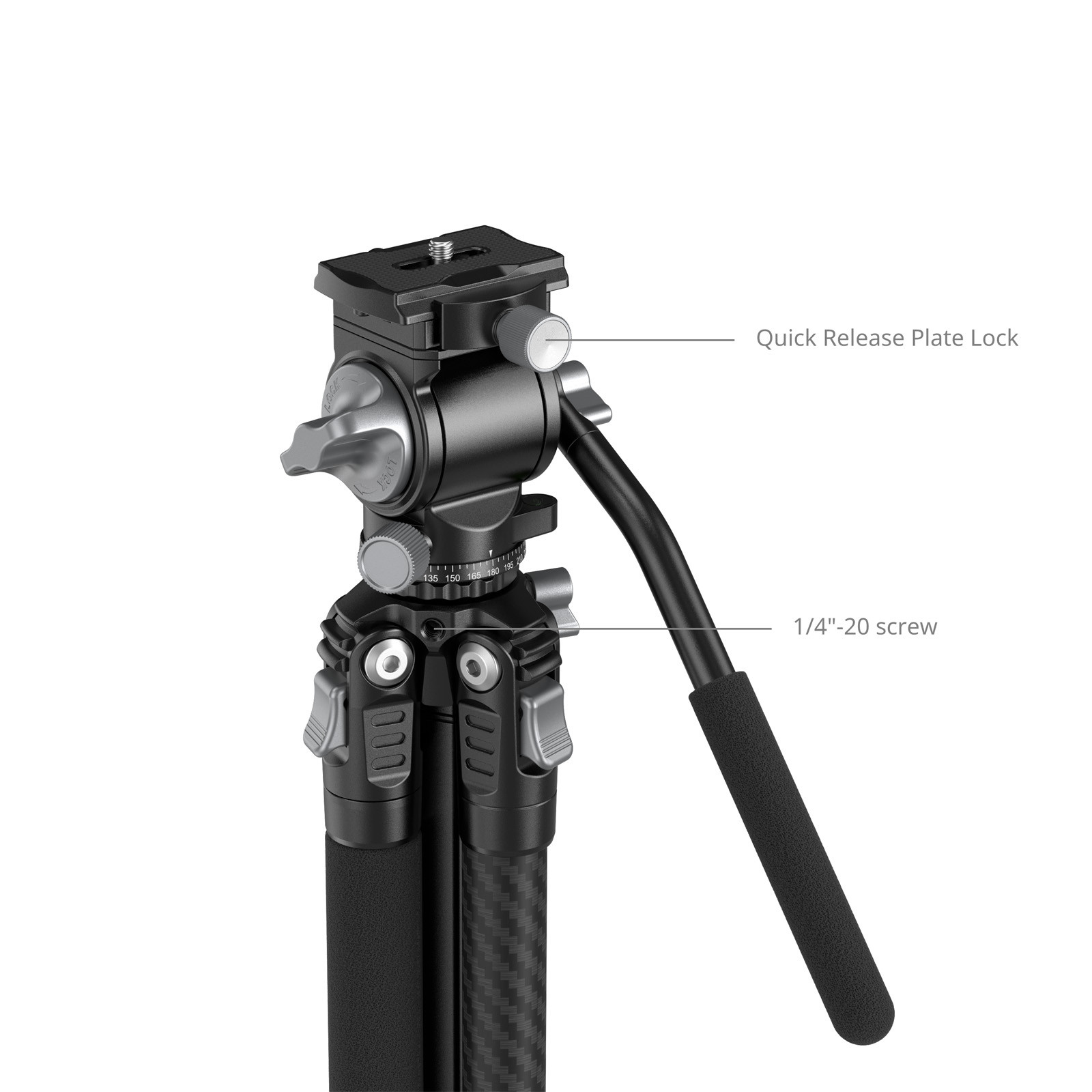SmallRig Portable Carbon Fiber Tripod for Action Cameras 5885