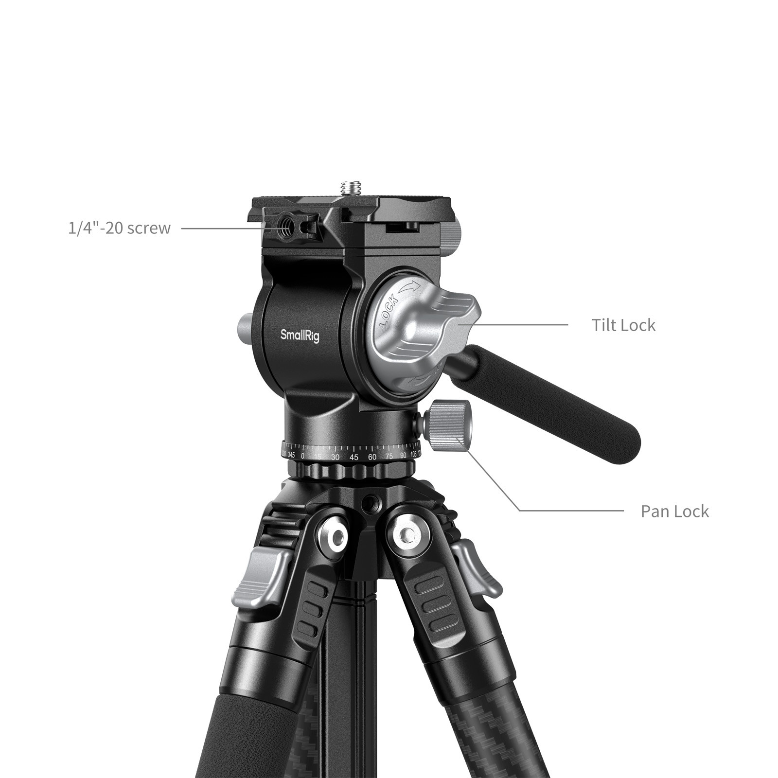 SmallRig Portable Carbon Fiber Tripod for Action Cameras 5885
