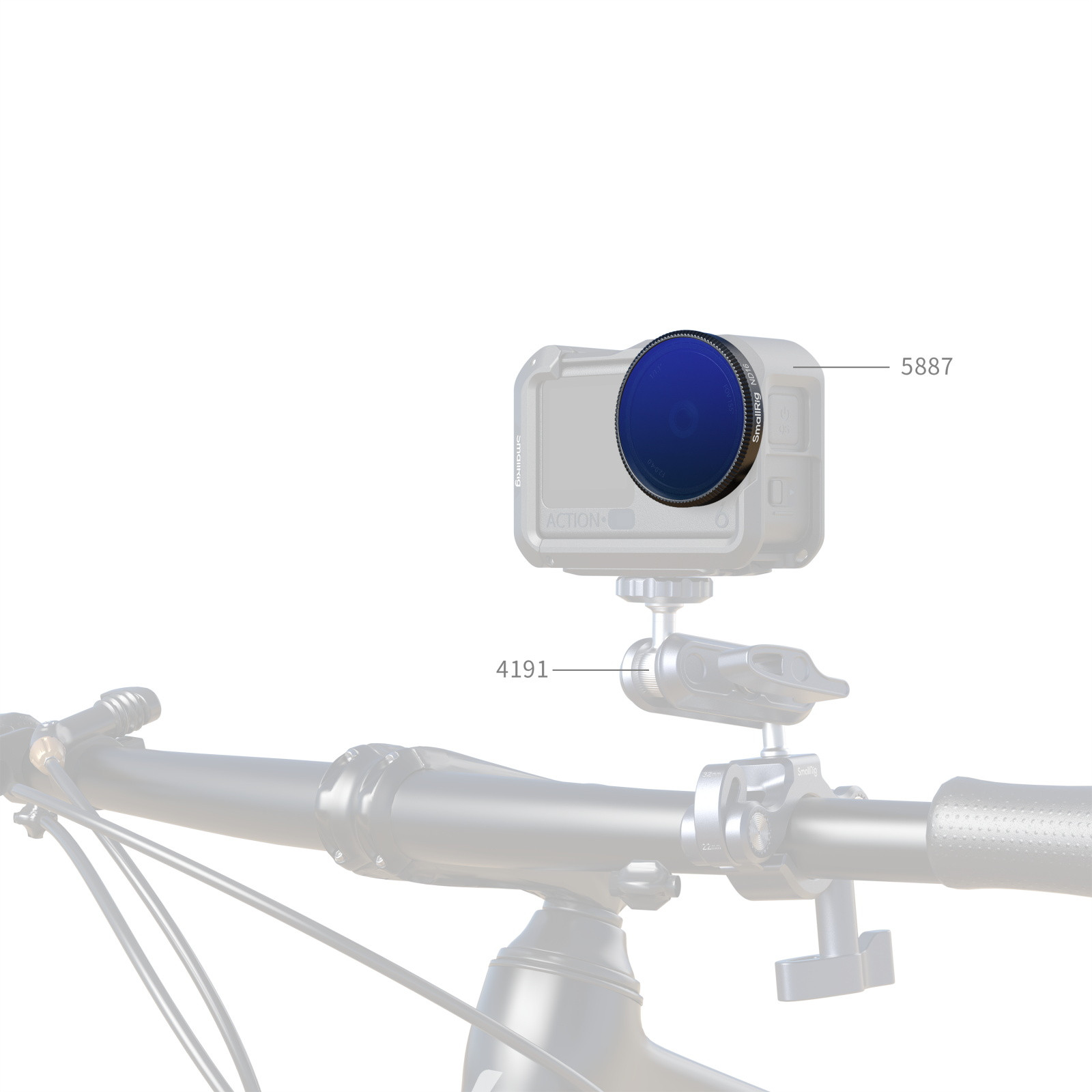 SmallRig ND Filter Kit for DJI Osmo Action 6 5895