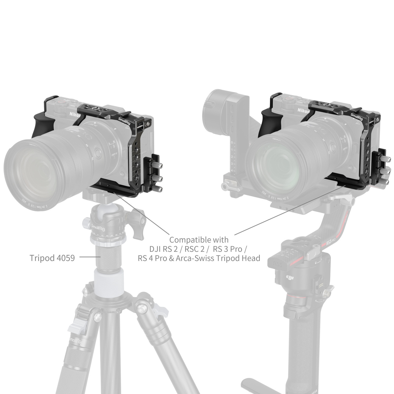 SmallRig "HawkLock" Quick Release Cage for Nikon ZR 5904