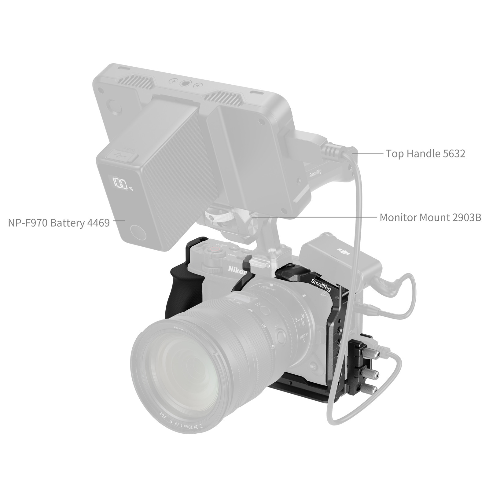 SmallRig "HawkLock" Quick Release Cage for Nikon ZR 5904