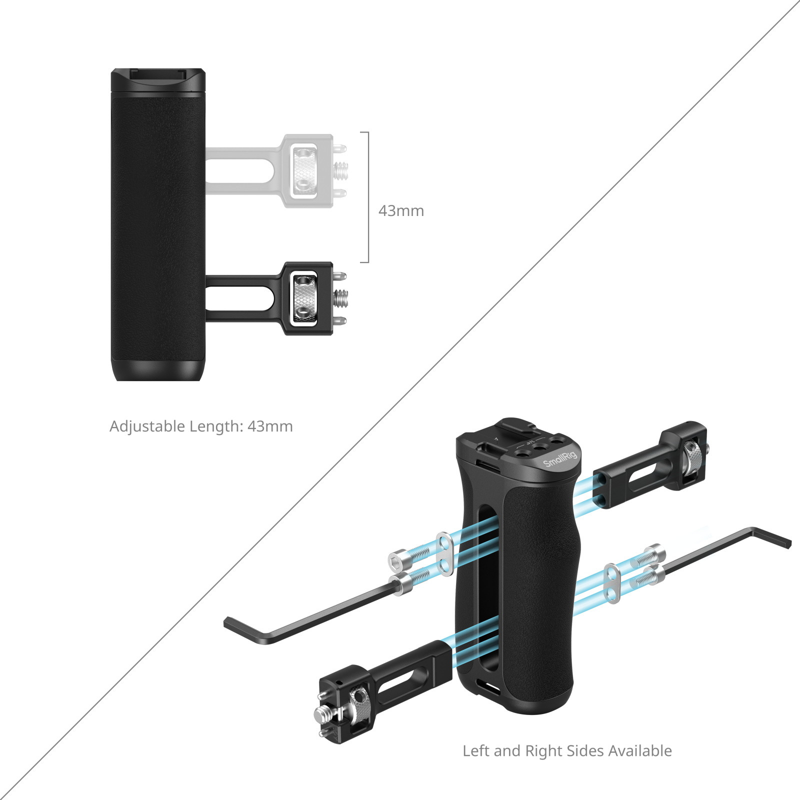 SmallRig Side Handle with 1/4''-20 Locating Screw 5950