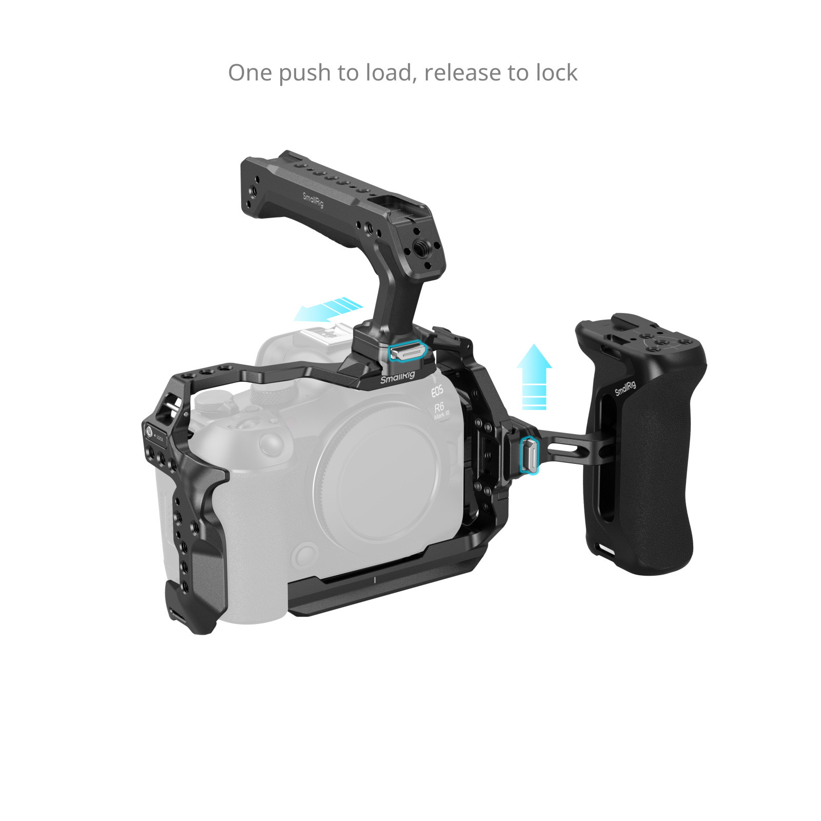 SmallRig "HawkLock" Quick Release Cage Kit for Canon EOS R6 Mark III / R6 Mark II (Advanced Edition) 5958
