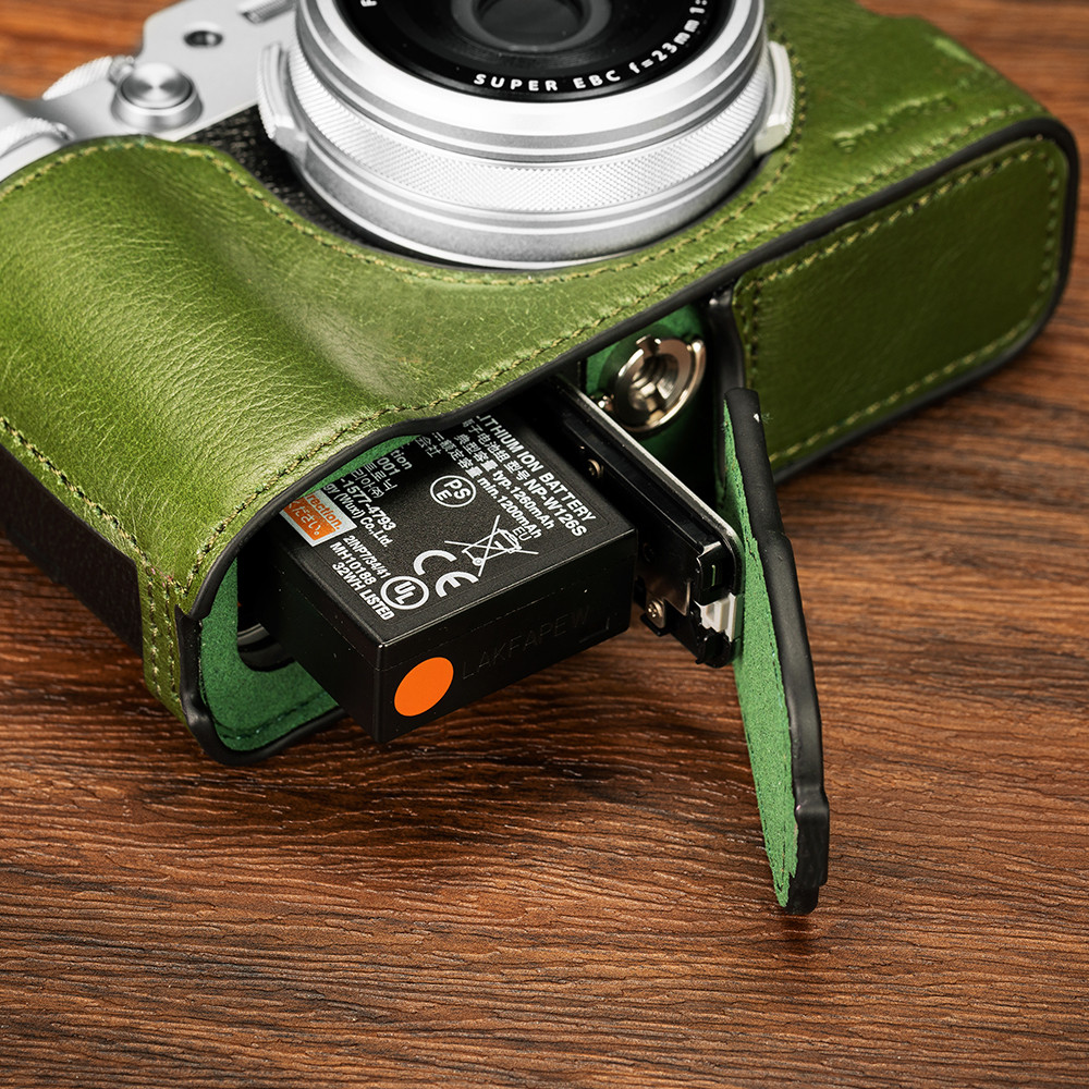 SmallRig Leather Half Case Kit for FUJIFILM X100VI (Green) 4701 SmallRig Leather Half Case Kit for FUJIFILM X100VI (Green) 4701