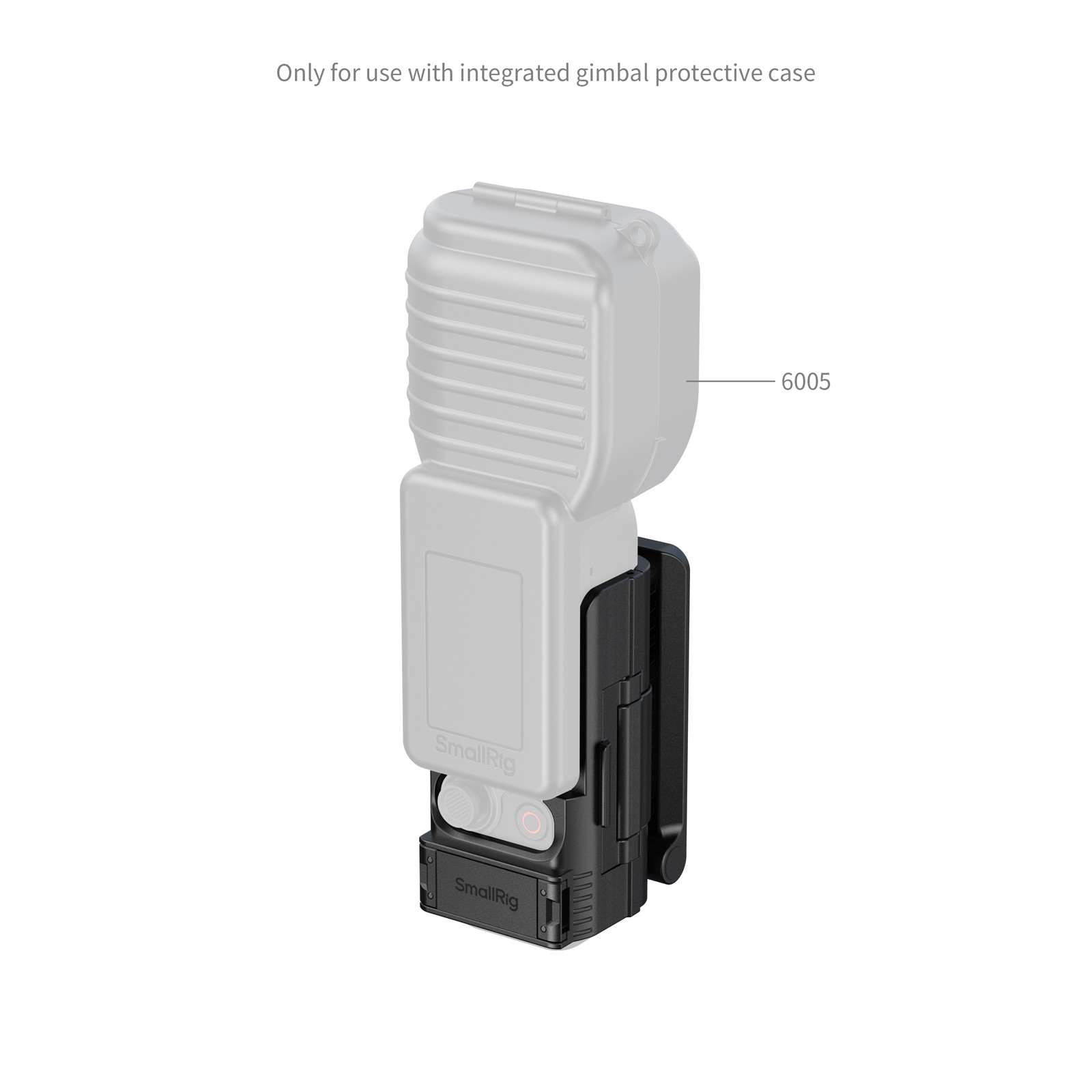 SmallRig Attachable Backplate Mount for DJI Osmo Pocket 4P / 4 6009