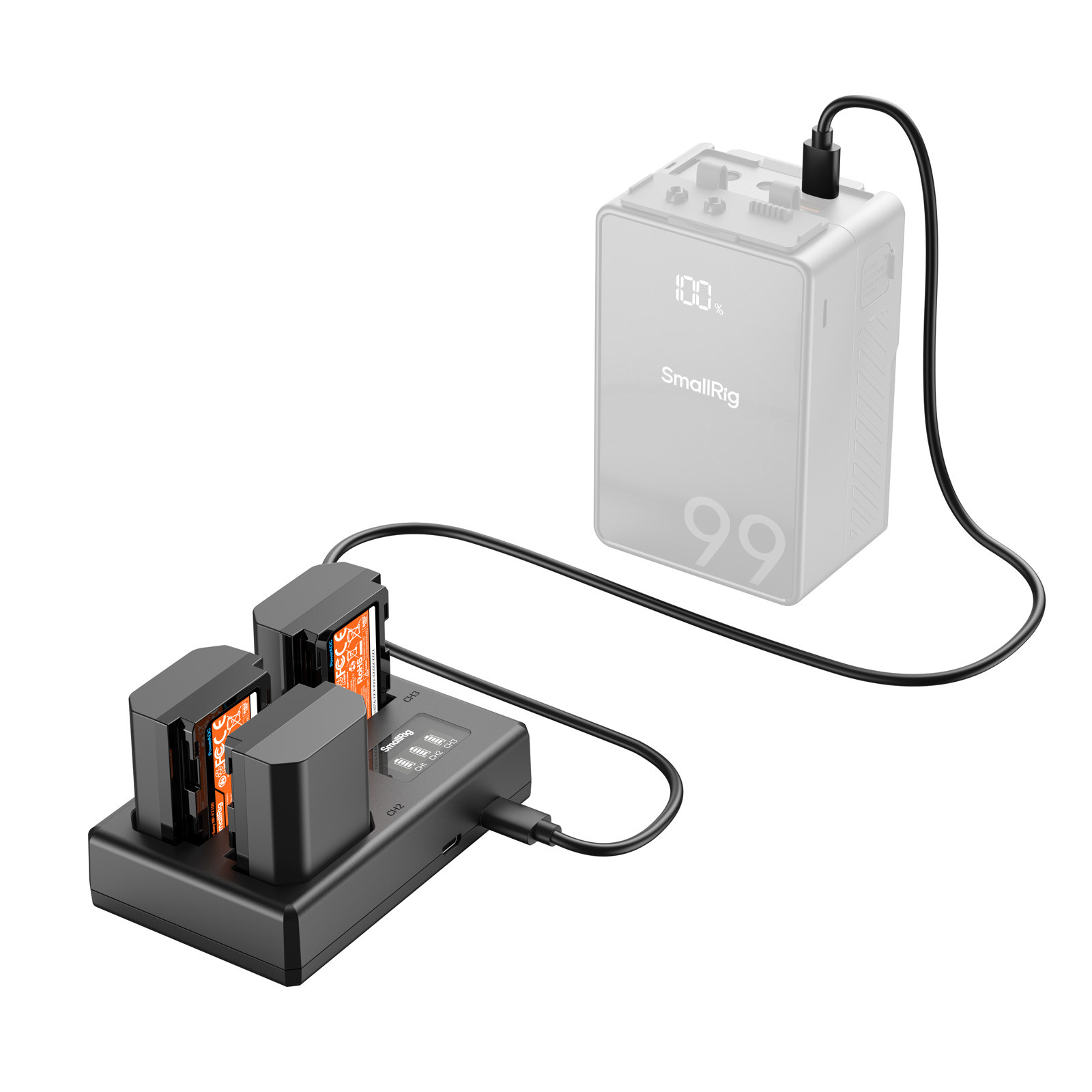 SmallRig Triple Camera Battery & Charger Kit for Sony NP-FZ100 6016