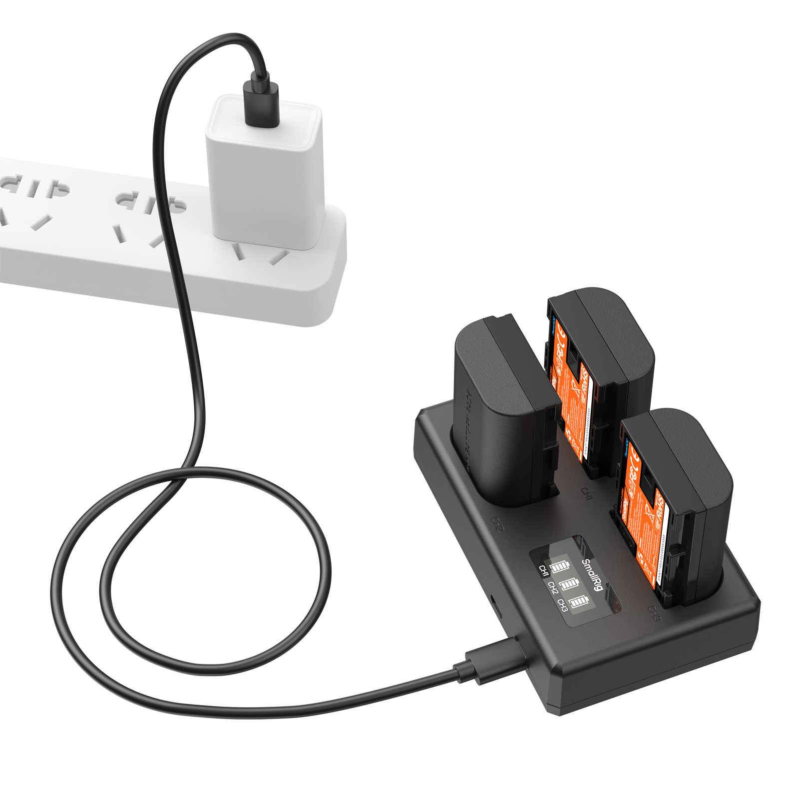 SmallRig Triple Camera Battery & Charger Kit for Canon LP-E6NH 6017