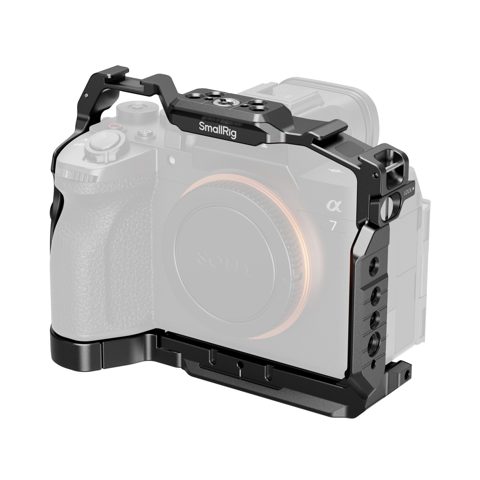 SmallRig "HawkLock" Quick Release Cage for Sony Alpha 7 V / 7R V / 7 IV 6024