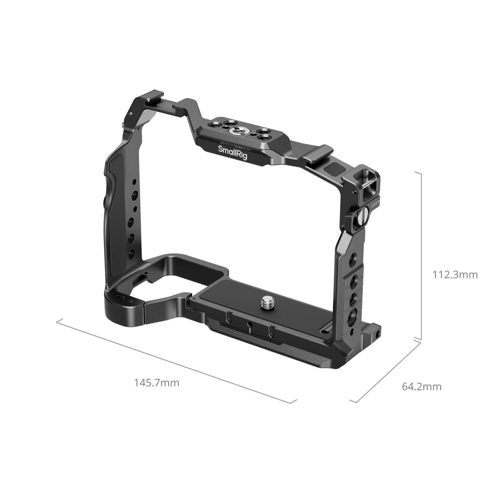 SmallRig "HawkLock" Quick Release Cage for Sony Alpha 7 V / 7R V / 7 IV 6024