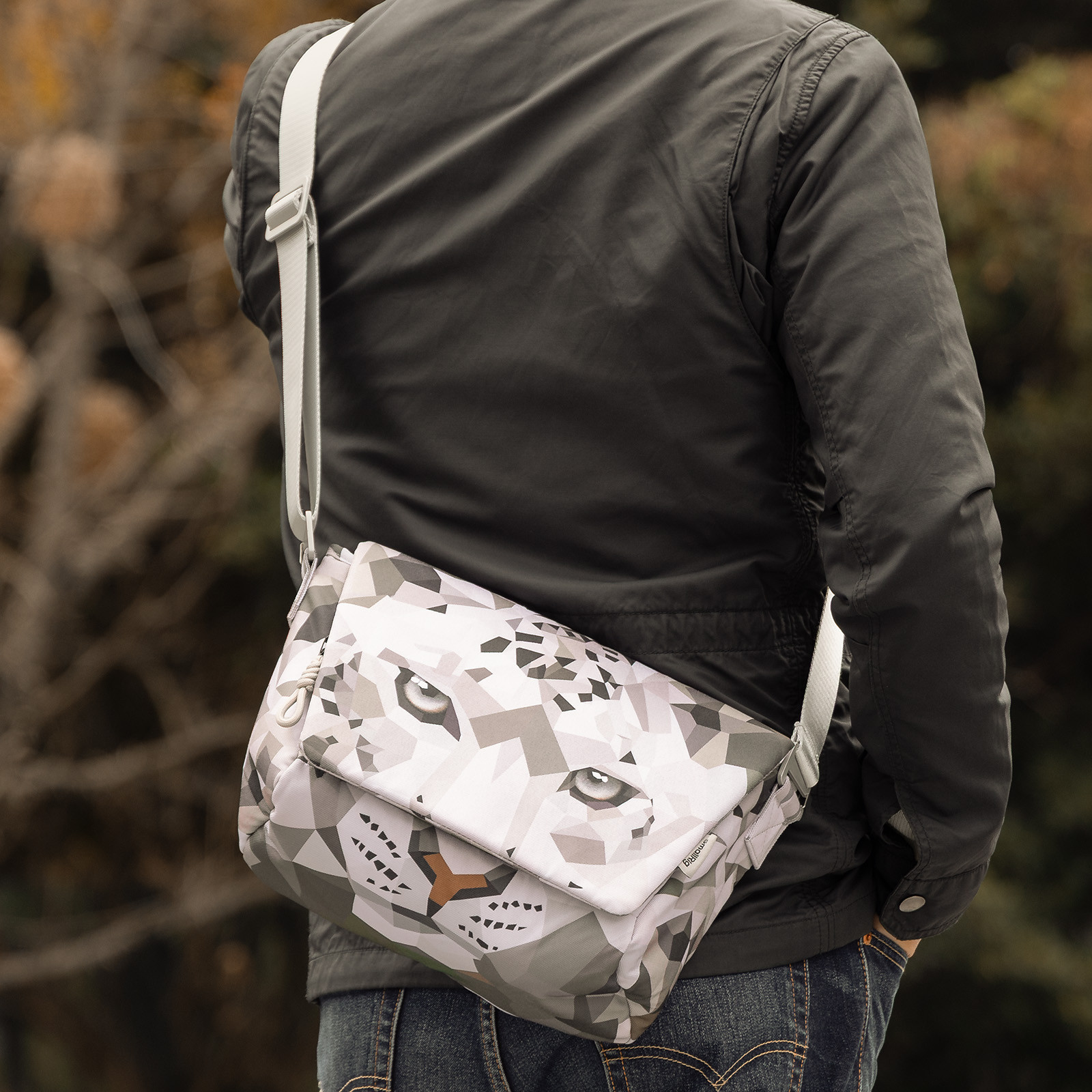 SmallRig Creative Design Sling Bag (Wild China Film Series With Snow Leopard Pattern) 6045 