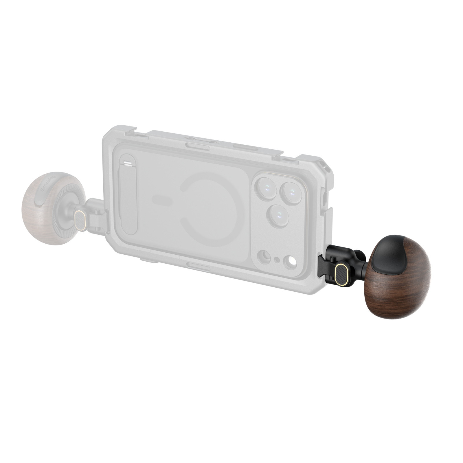 SmallRig H11 Quick Release mini Wooden Side Handle 6047