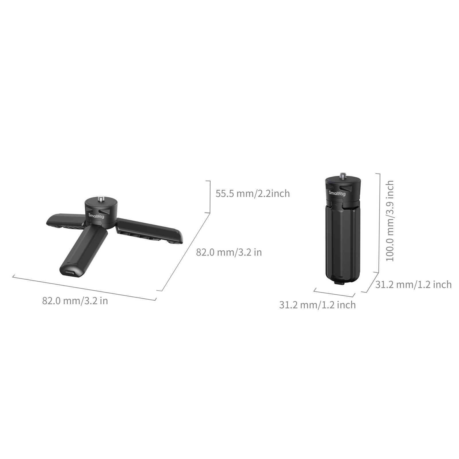 SmallRig mini Quick Release Tripod for DJI Osmo Pocket 4 / 3 6049