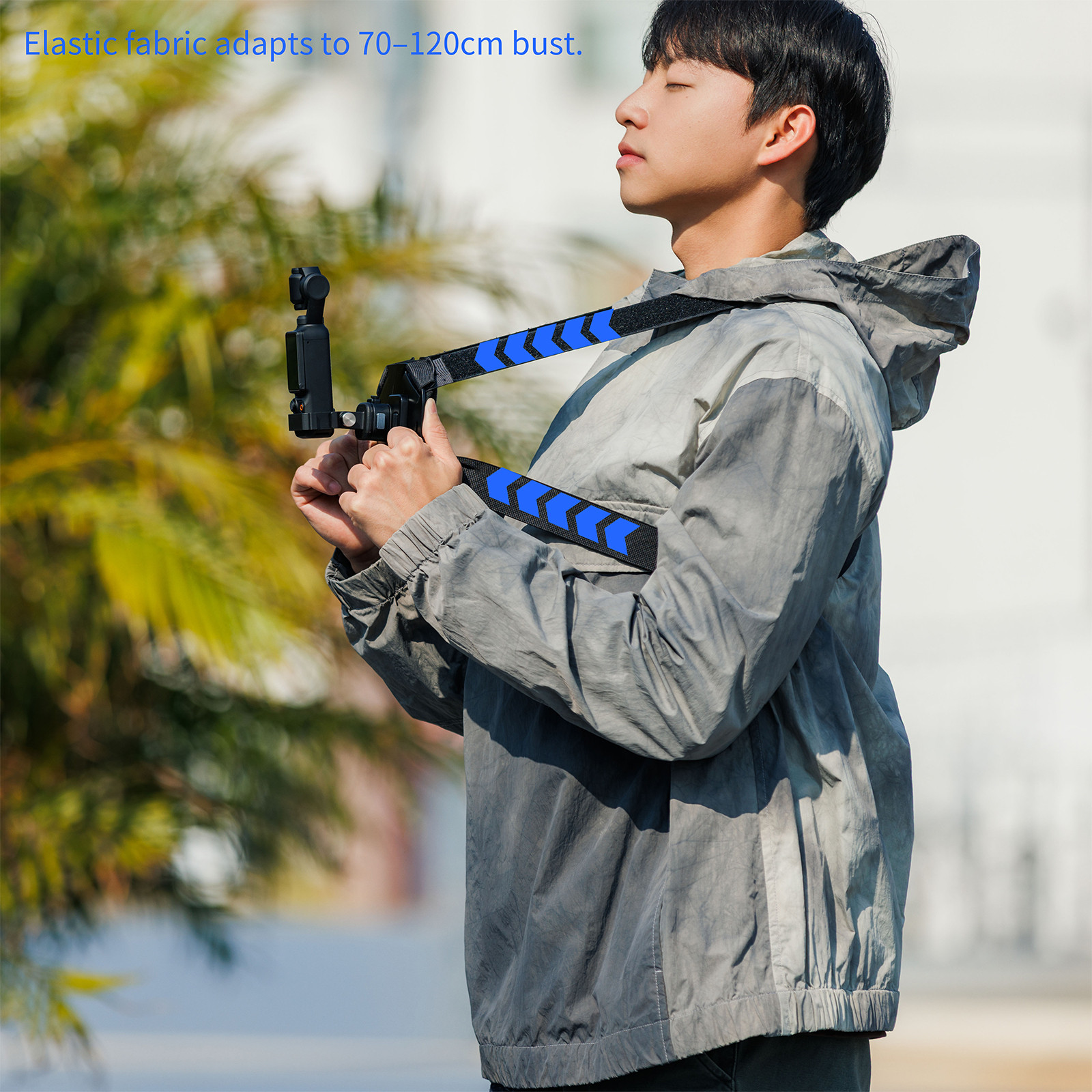 SmallRig Quick Release Chest Strap Mount for DJI Osmo Pocket 4 / 3 6050