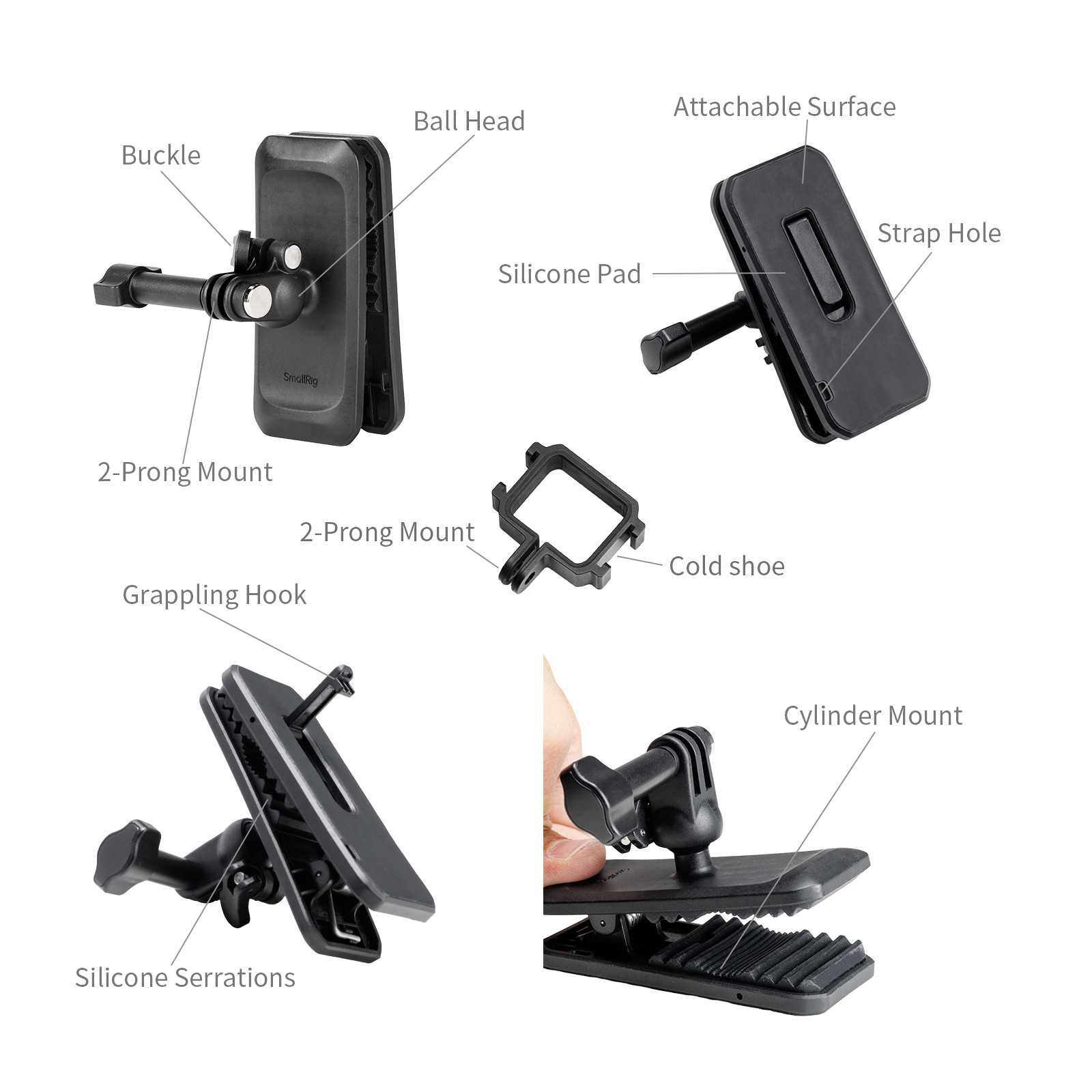 SmallRig Backpack Clip for DJI Osmo Pocket 4 / 3 6052