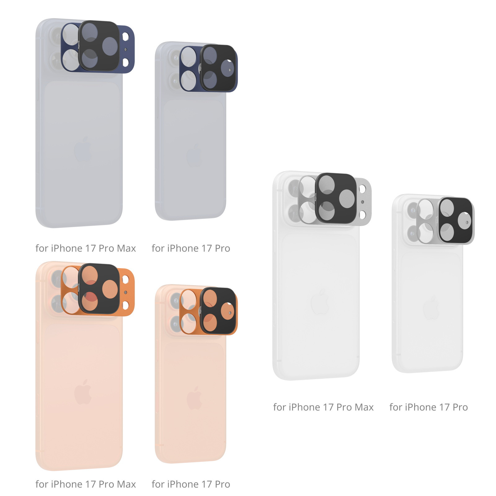 SmallRig Square ND & Black Mist Filter Kit for iPhone 17 Pro (Silver) 6074