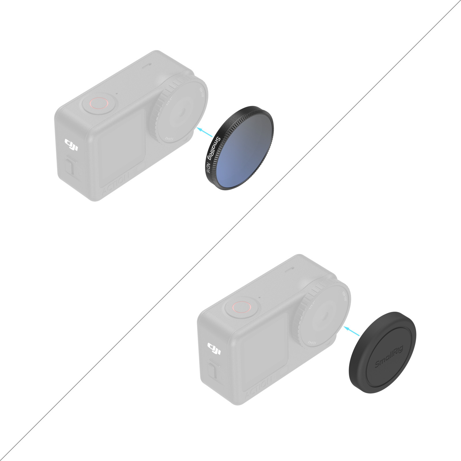 SmallRig ND16 Filter for DJI Osmo Action 6 6084