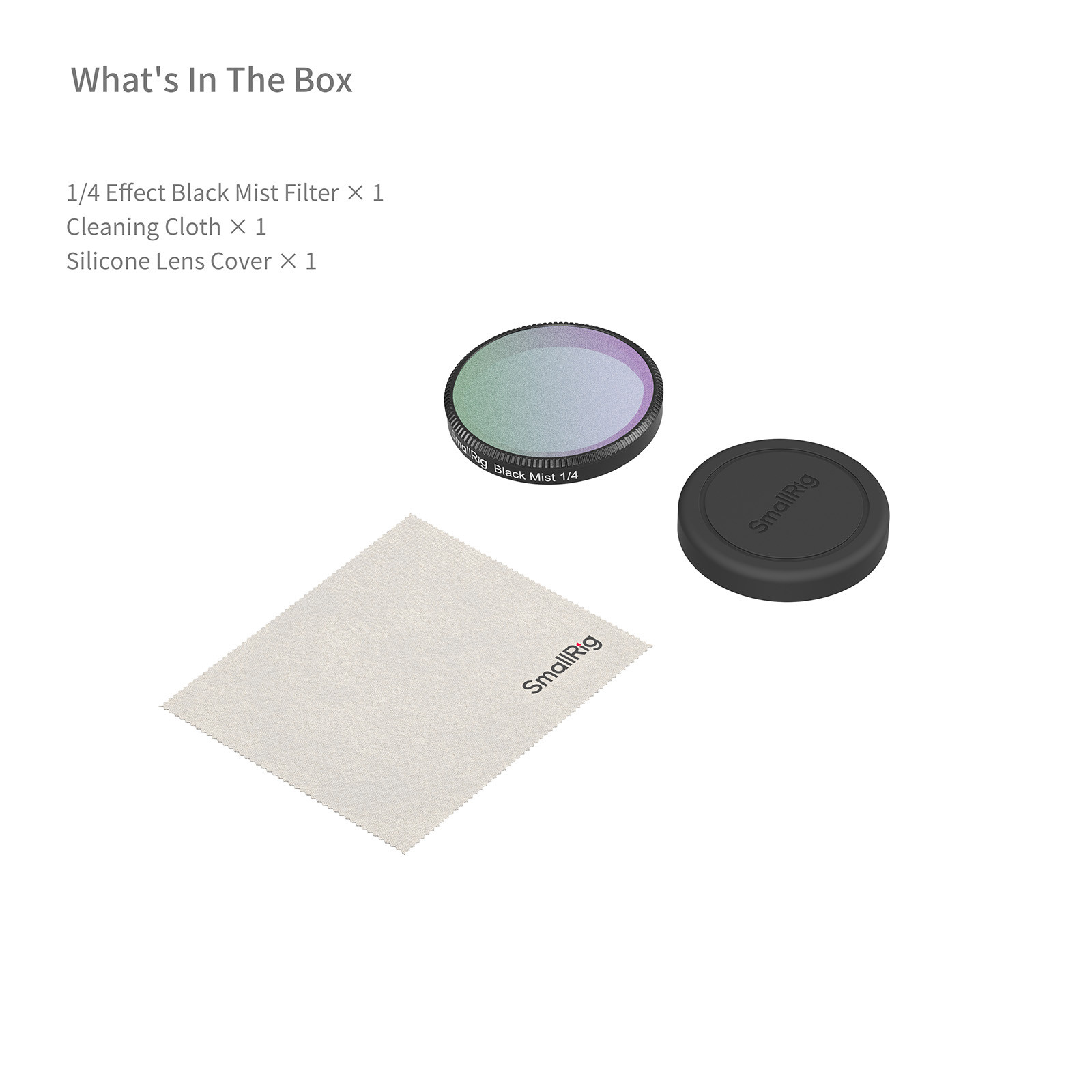 SmallRig 1/4 Effect Black Mist Filter for DJI Osmo Action 6 6086