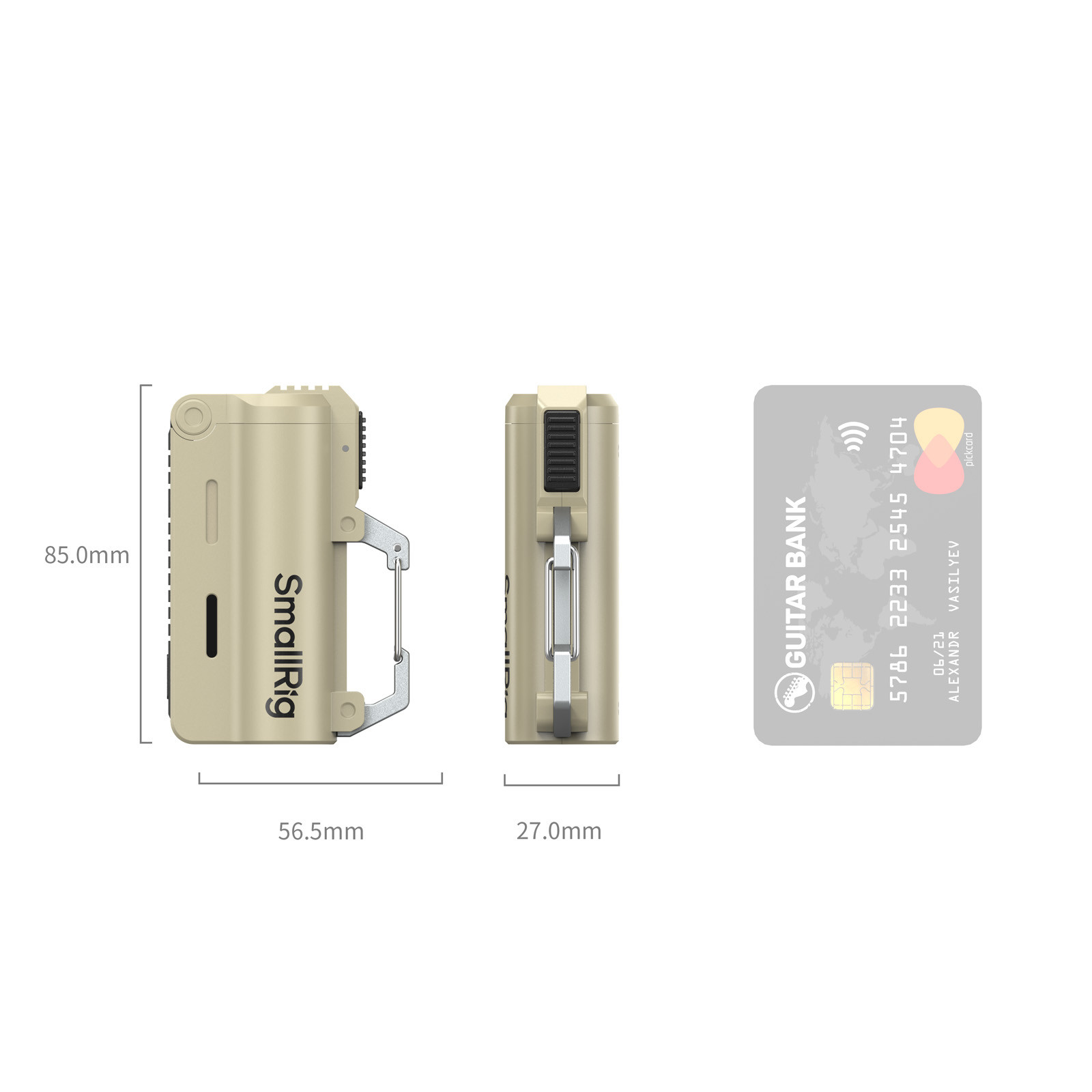 SmallRig 5000mAh Battery and Charger Kit for 21700 Battery (Brown) 6088
