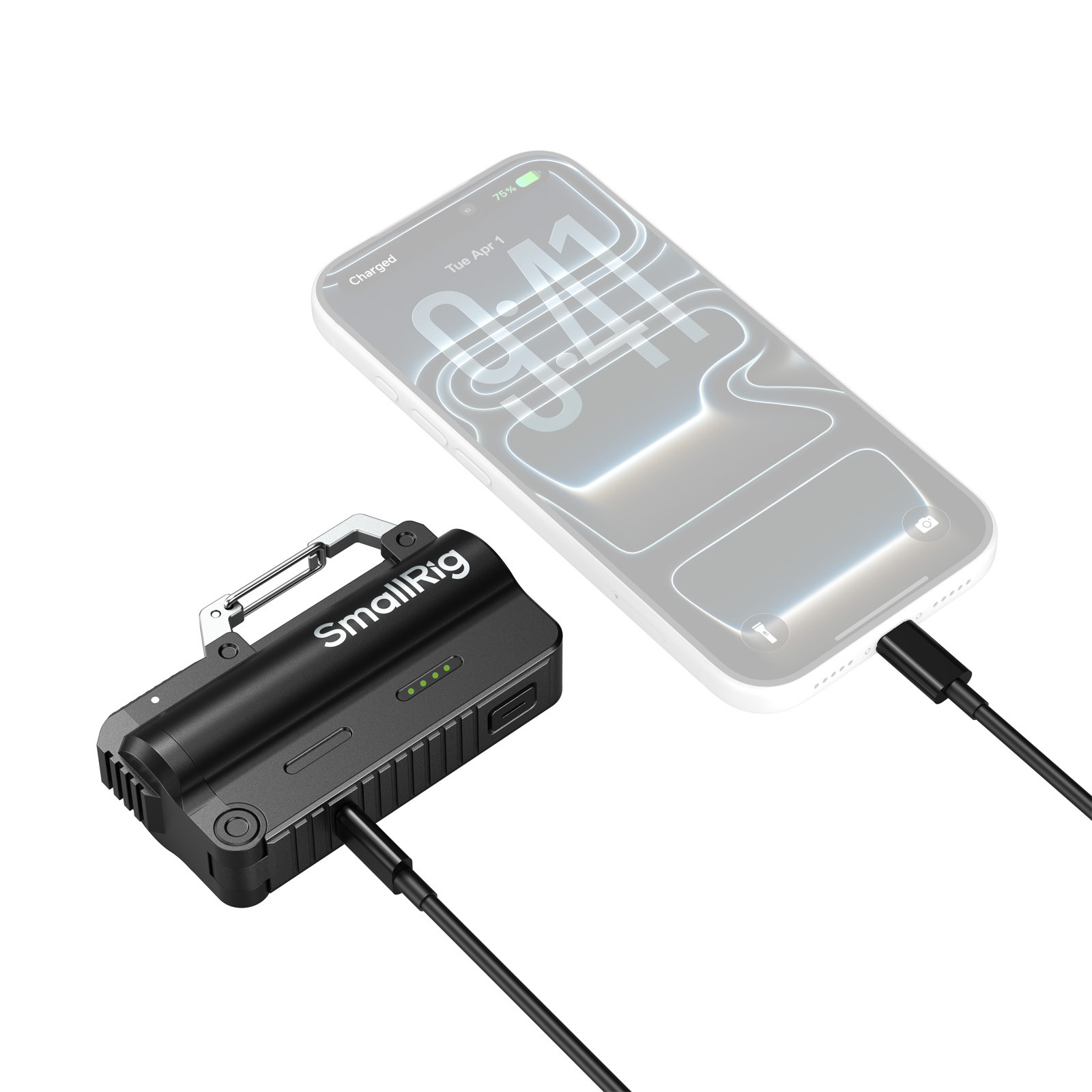 SmallRig 10000mAh Battery and Charger Kit for 21700 Battery (Black) 6091