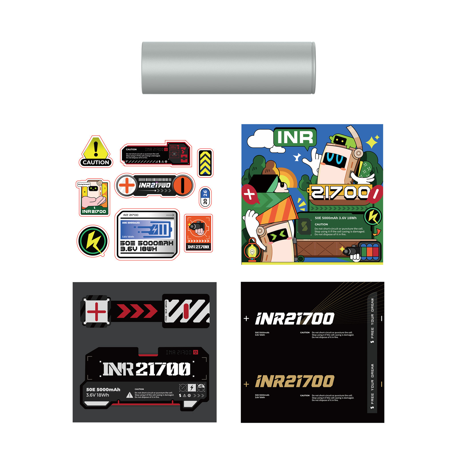 SmallRig 10000mAh Battery and Charger Kit for 21700 Battery (Black) 6091