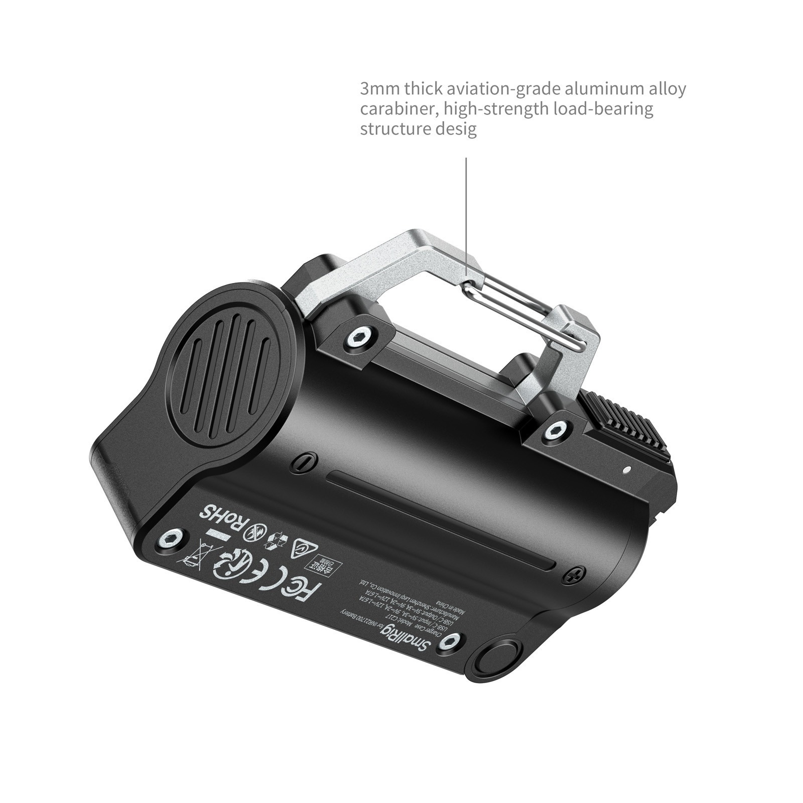 SmallRig 10000mAh Battery and Charger Kit for 21700 Battery (Black) 6091