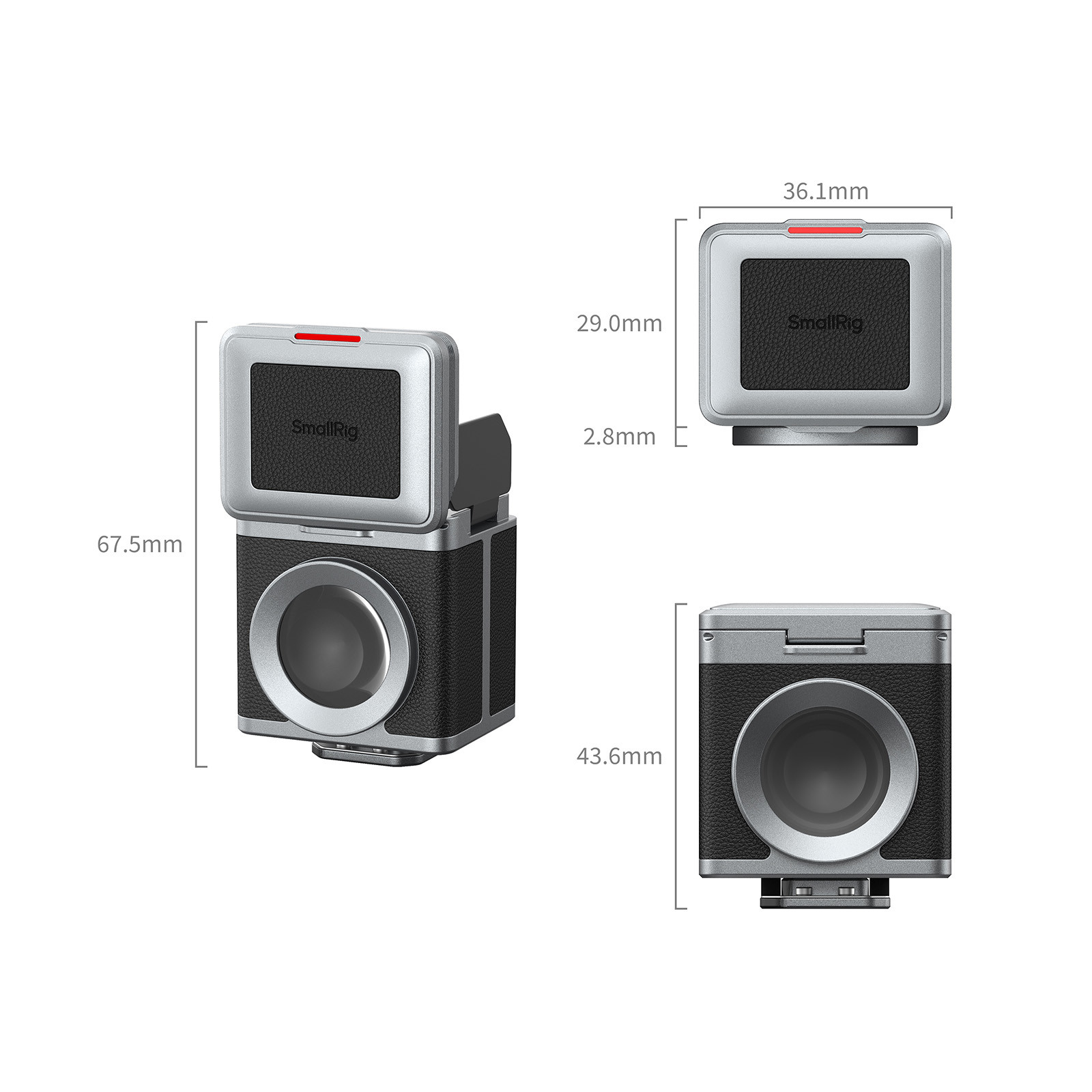 SmallRig 28mm Waist-Level External Optical Viewfinder 6127