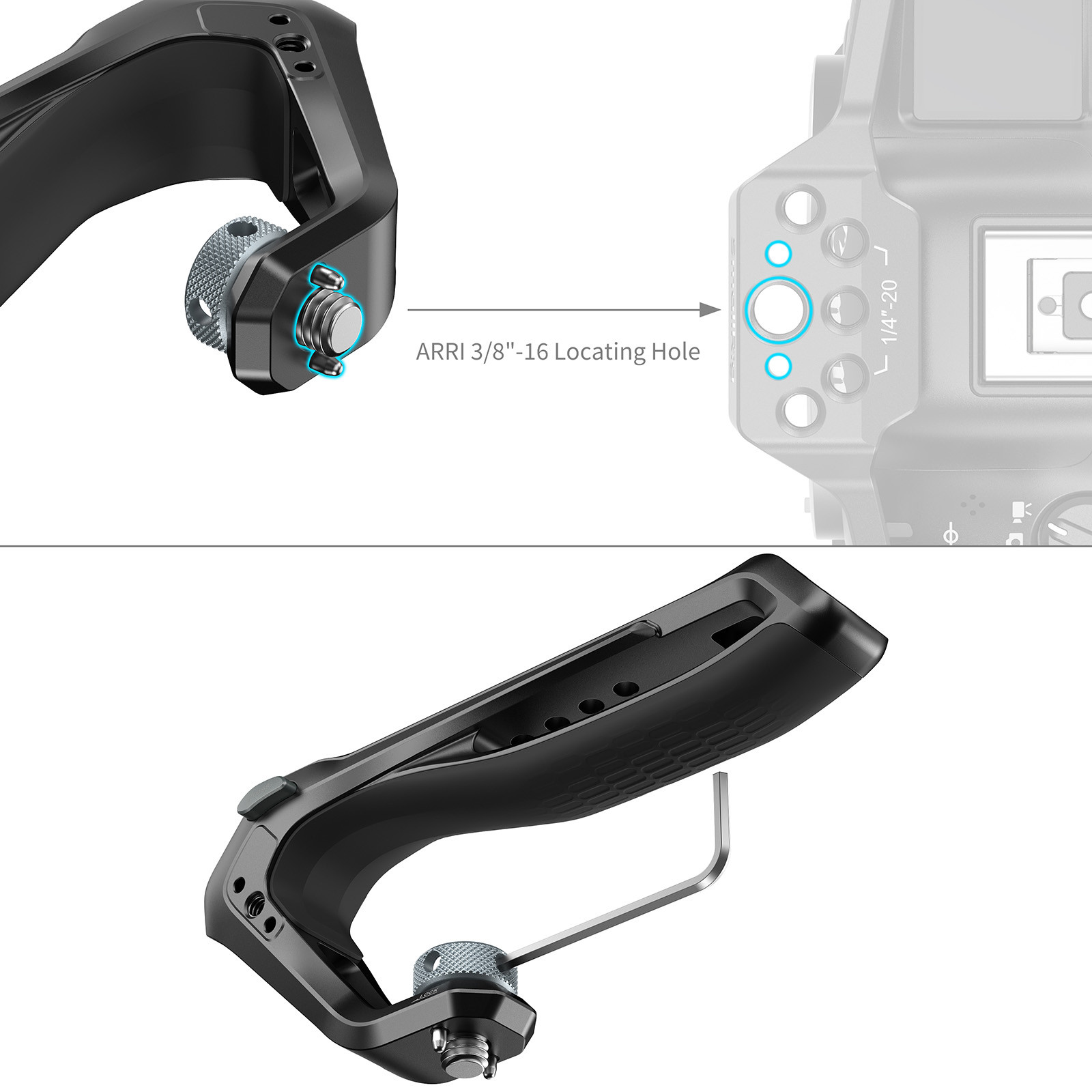 SmallRig Top Handle Kit with ARRI Mount 6146