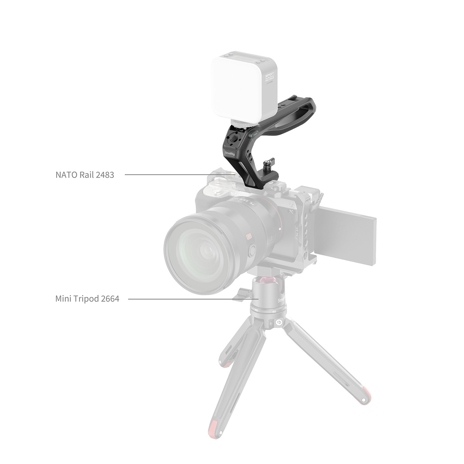 SmallRig Top Handle with NATO Clamp 6147