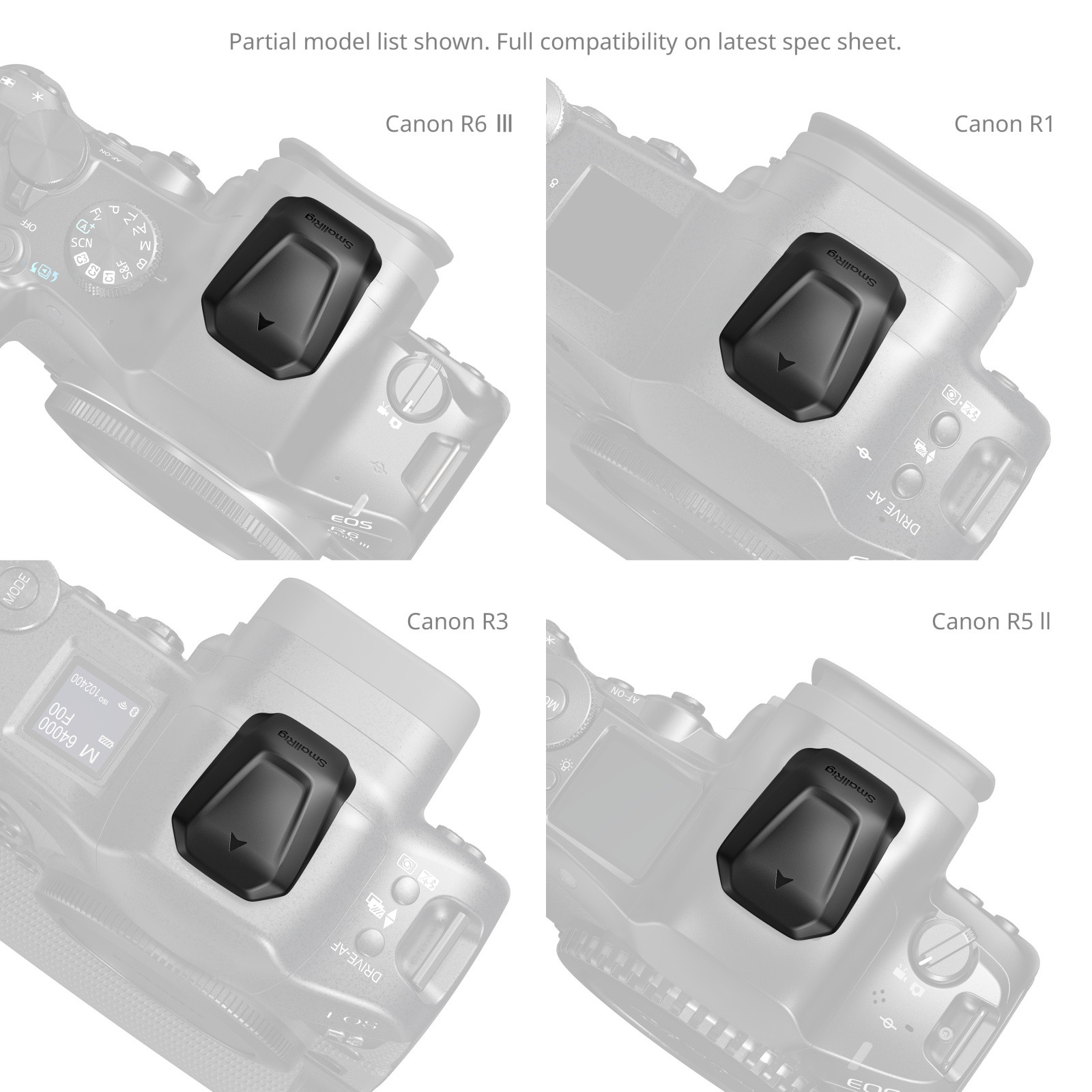SmallRig Hot Shoe Cover for Canon (2pcs) 6245