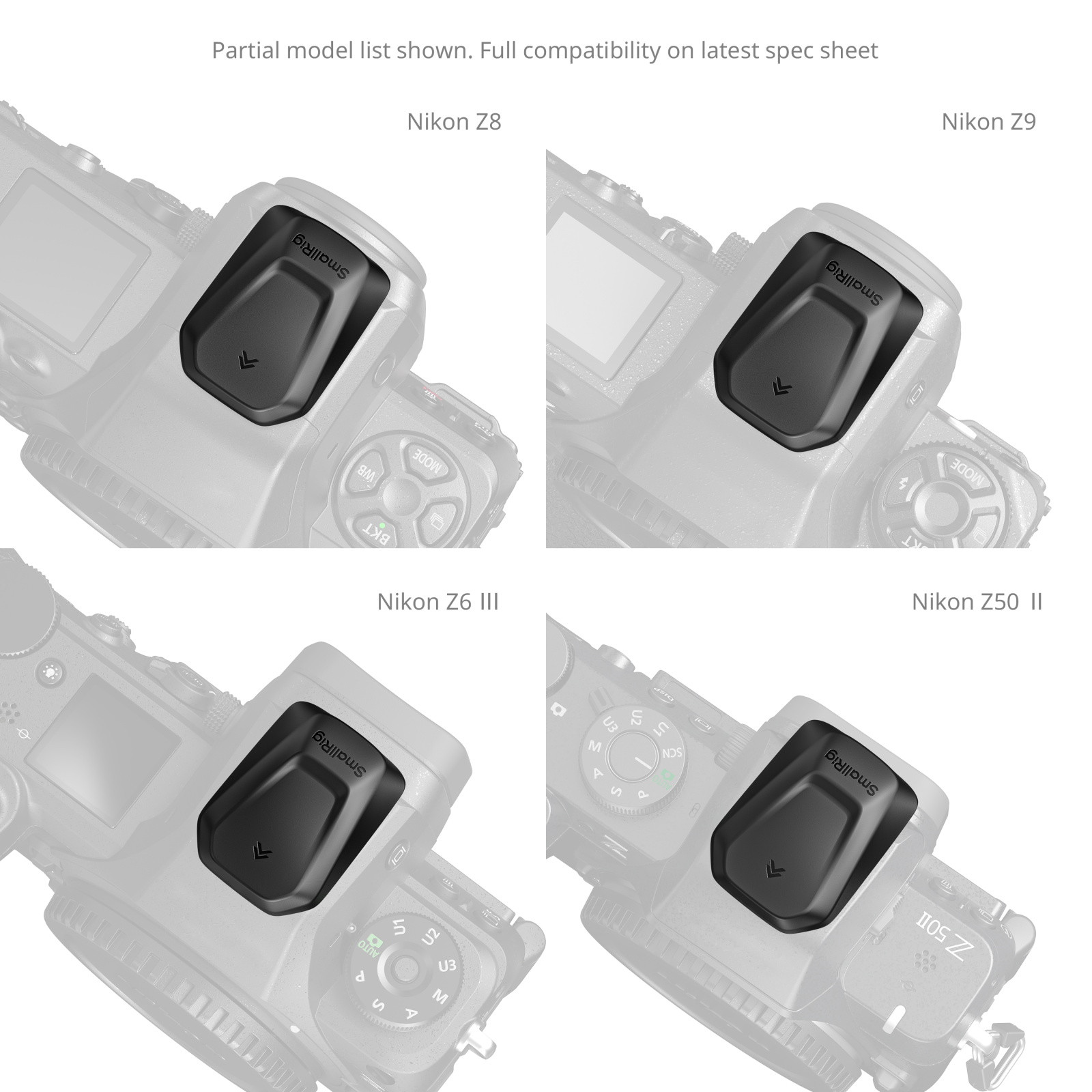 SmallRig Hot Shoe Cover for Nikon (2pcs) 6246