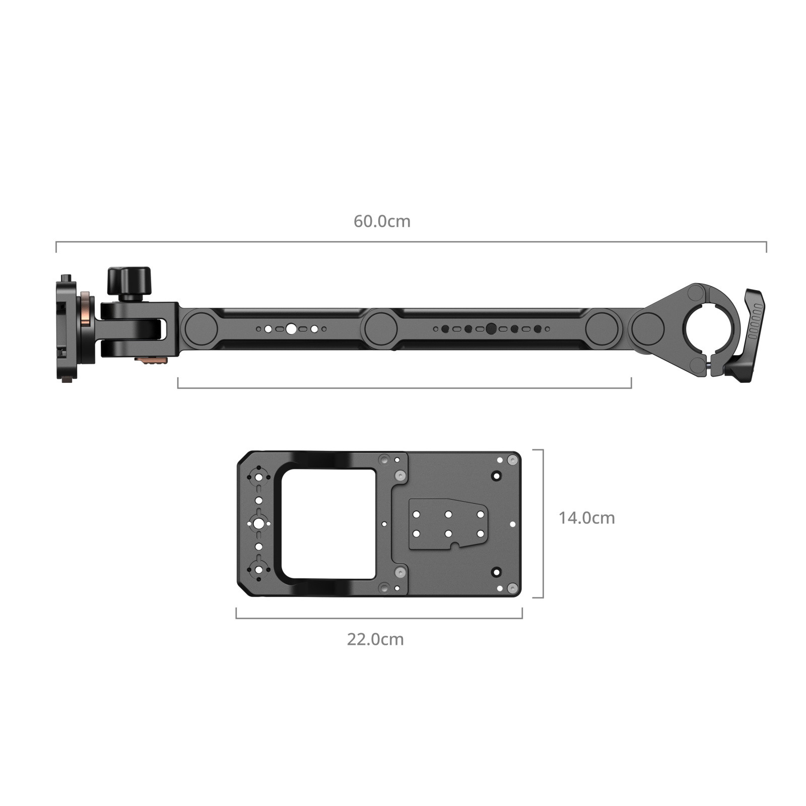 SmallRig Mount Plate for Monitor VESA for Camera Cart 6257